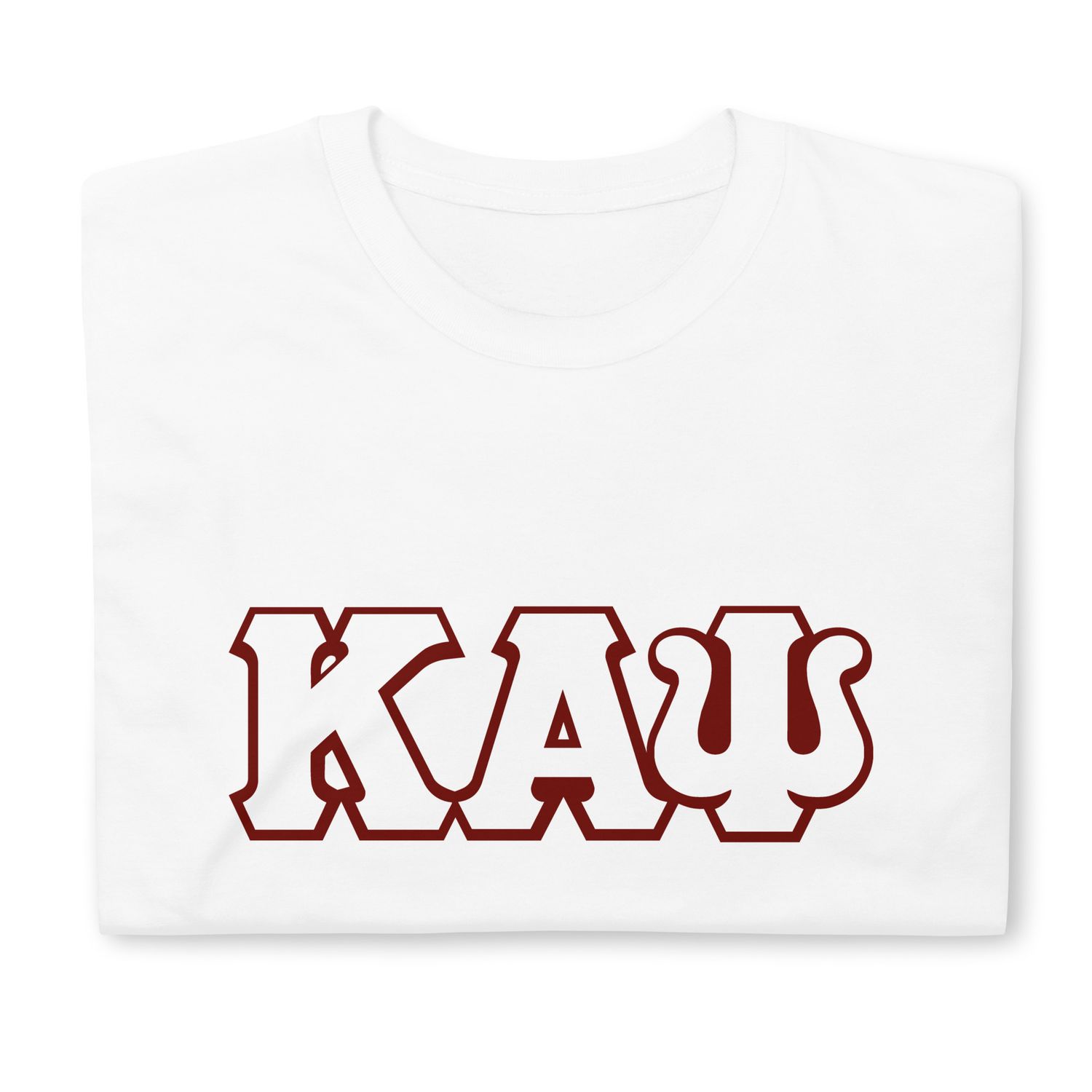 KAPSI Double Letter Short-Sleeve T-Shirt