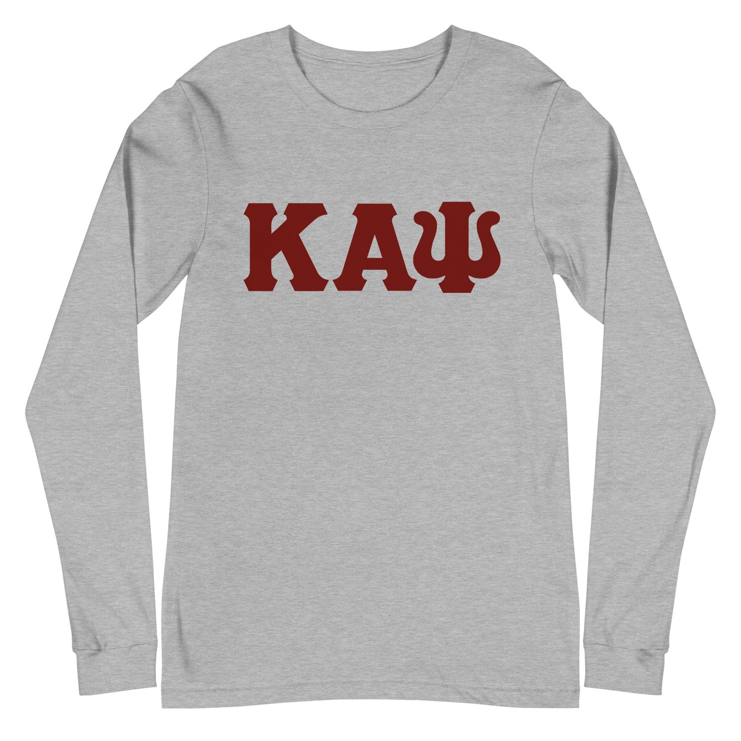 Crimson KAPsi Long sleeve Tee