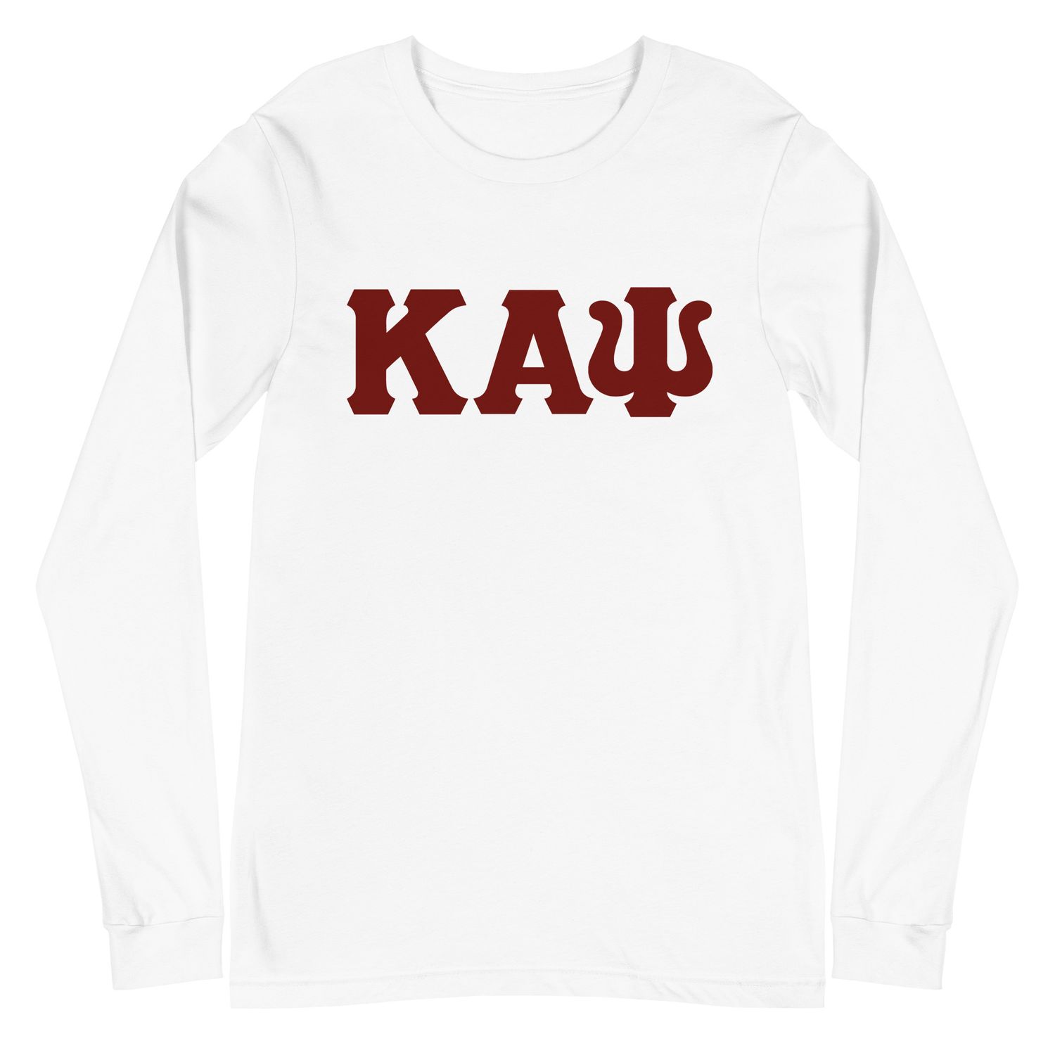 Crimson KAPsi Long sleeve Tee