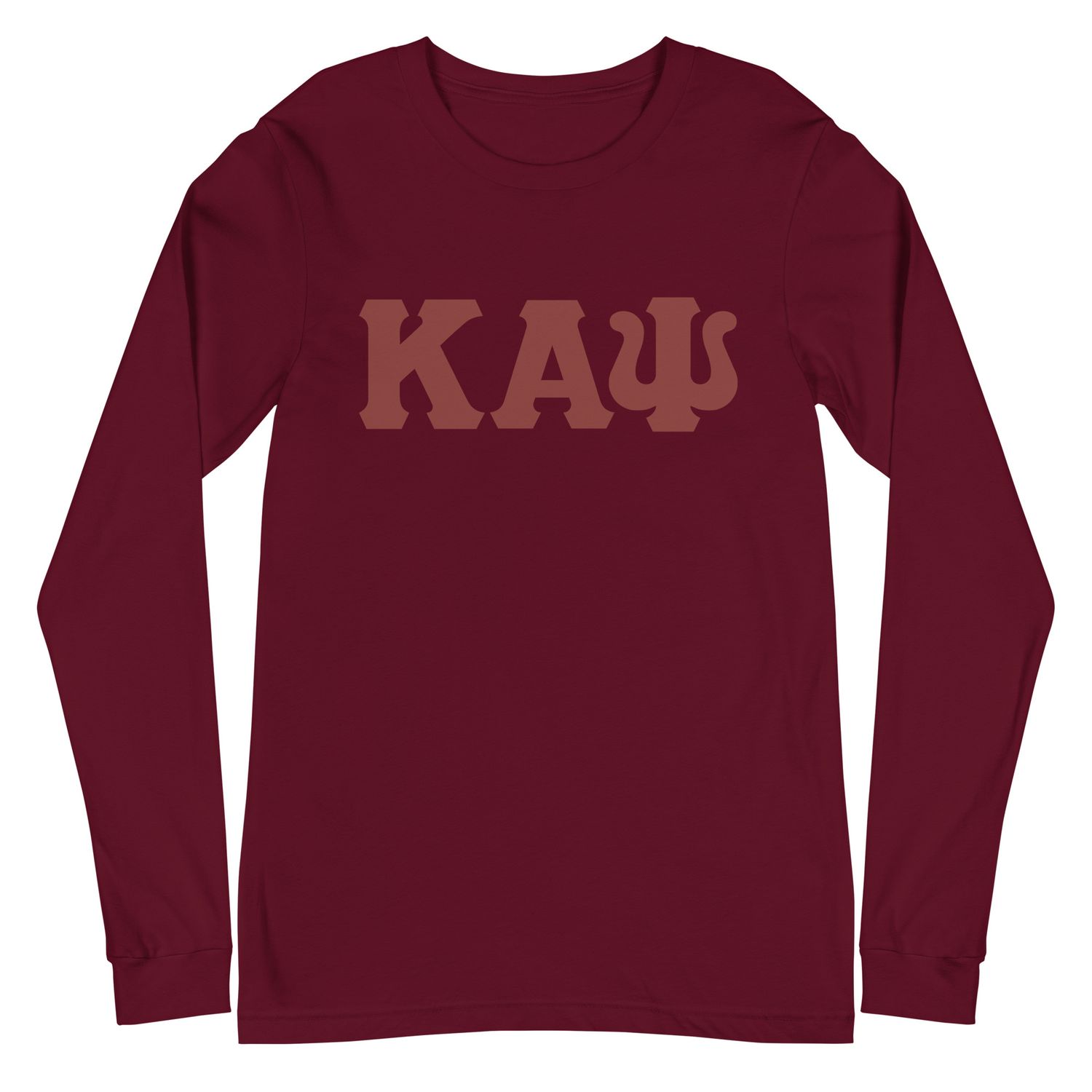 Crimson KAPsi Long sleeve Tee