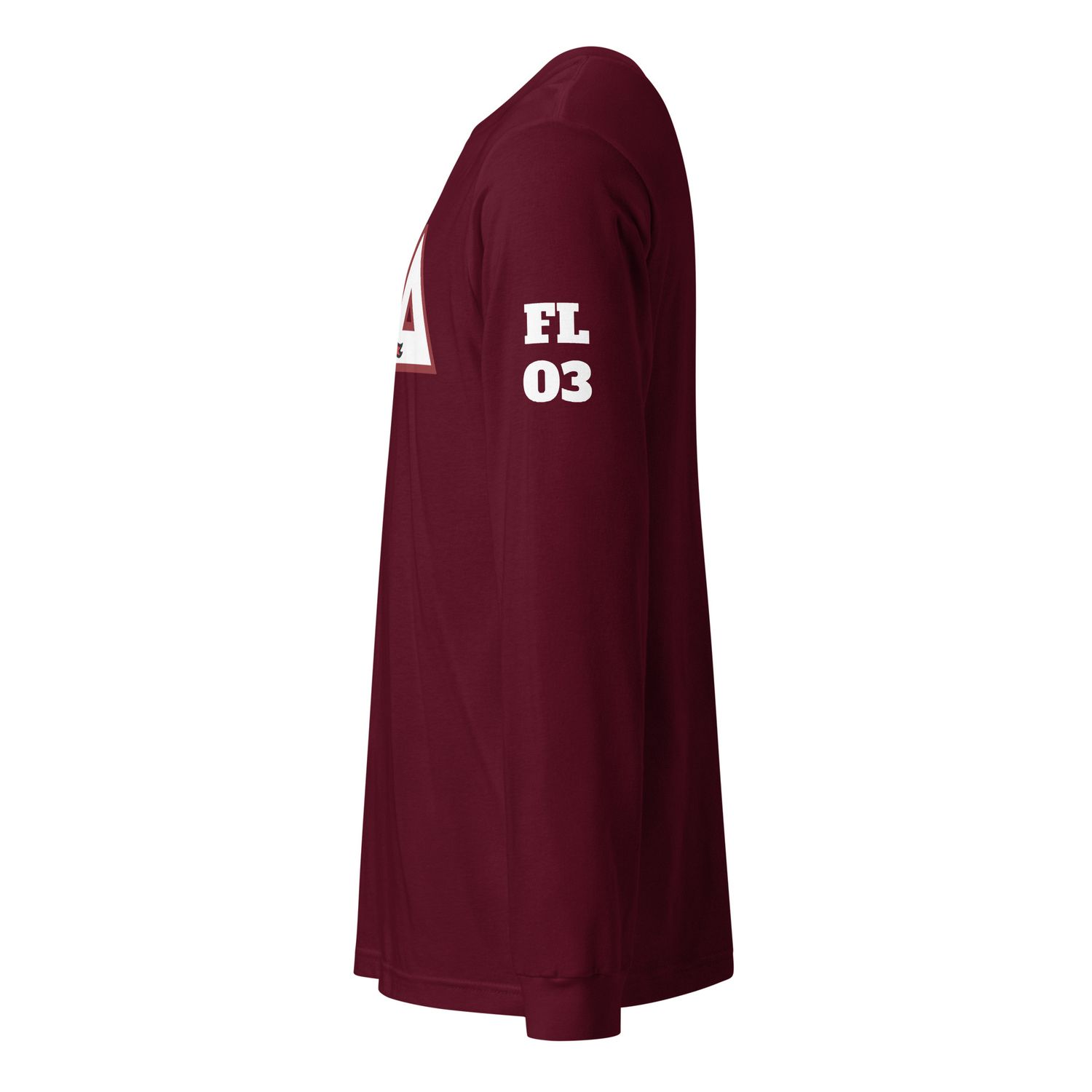 Customized Chapter w/Shield Long Sleeve Tee Plus Year &amp; Line Number