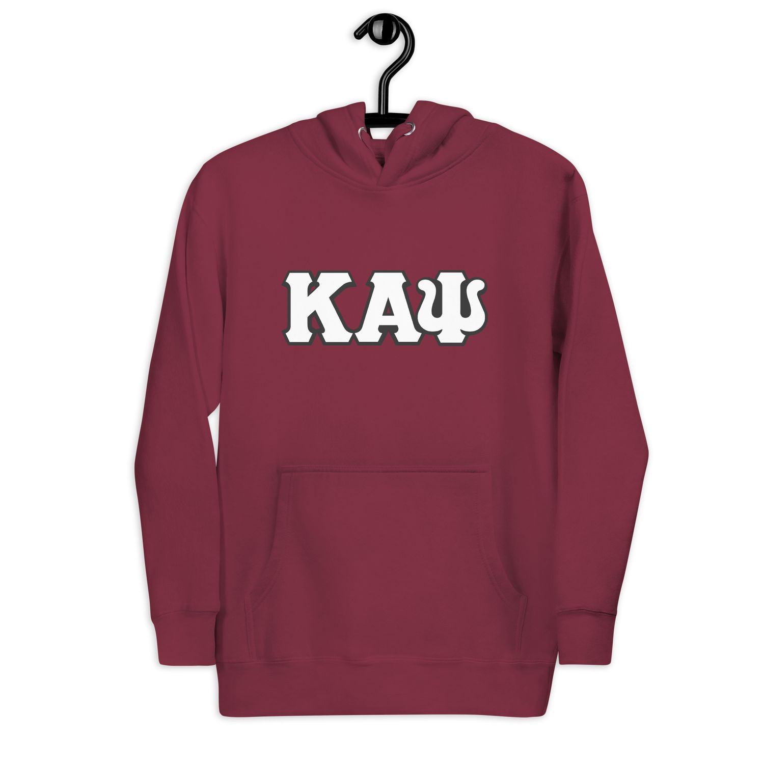 KAPsi on Maroon Hoodie