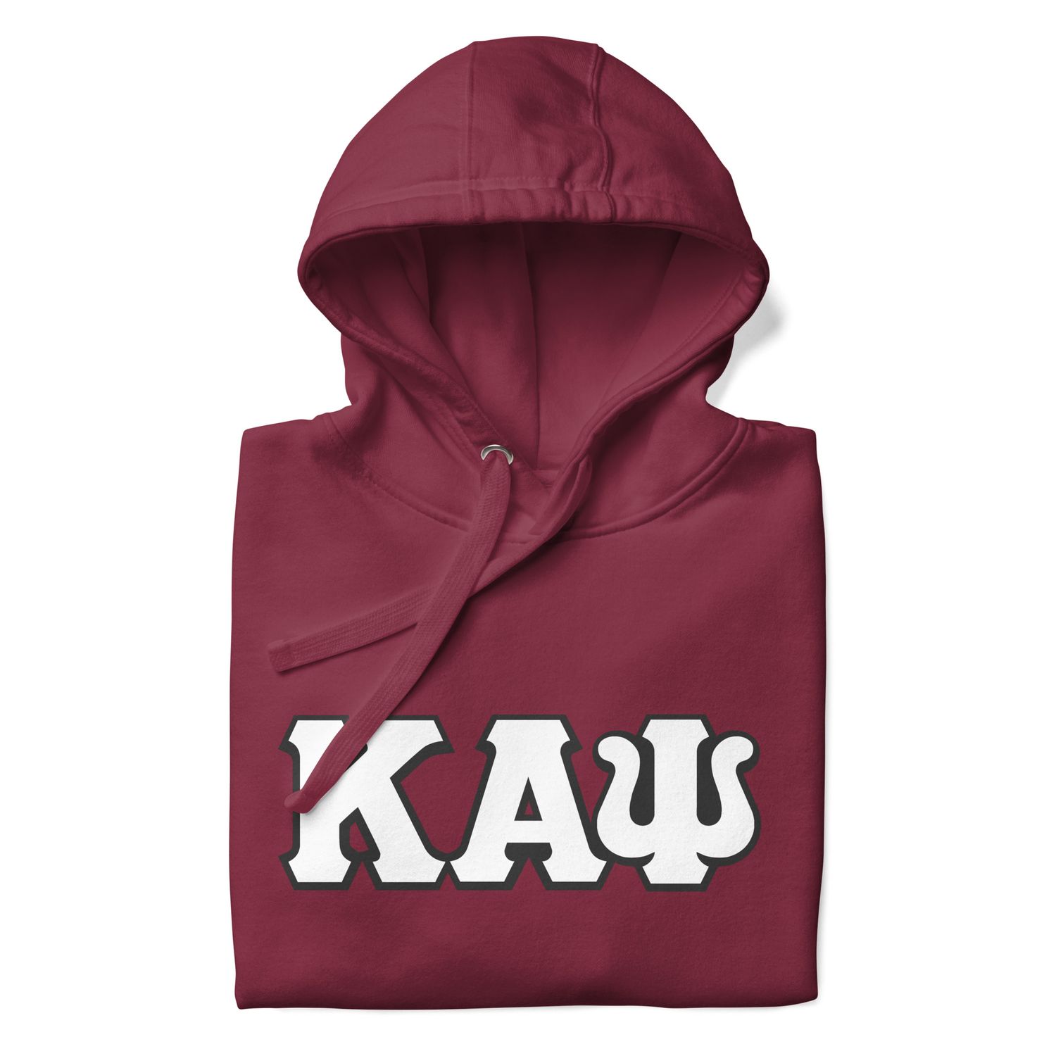 KAPsi on Maroon Hoodie