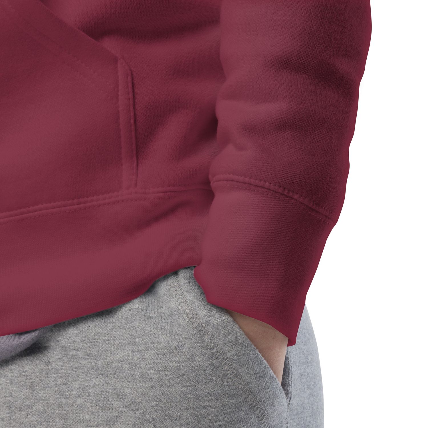 KAPsi on Maroon Hoodie