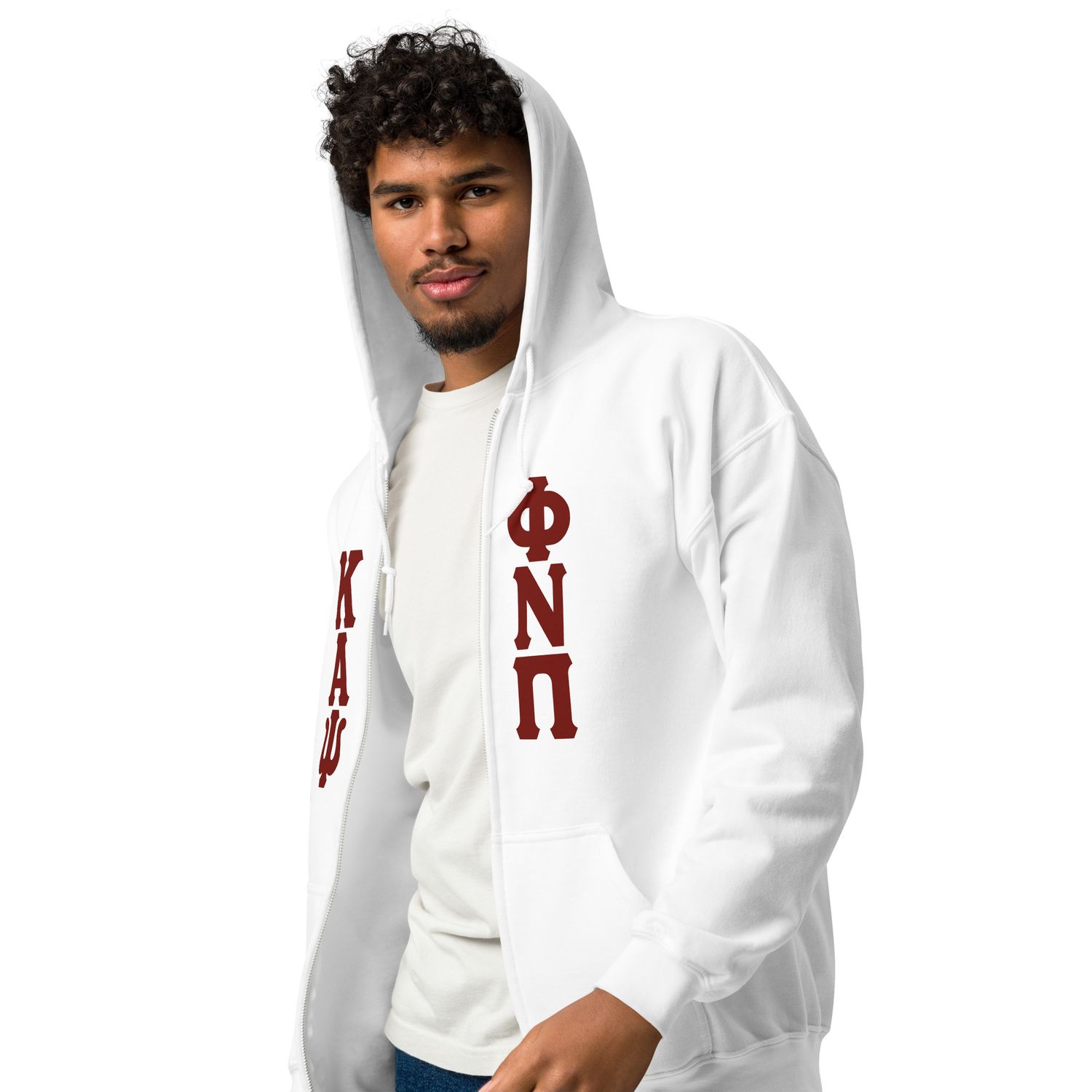 KAPsi / PNP heavy blend zip hoodie