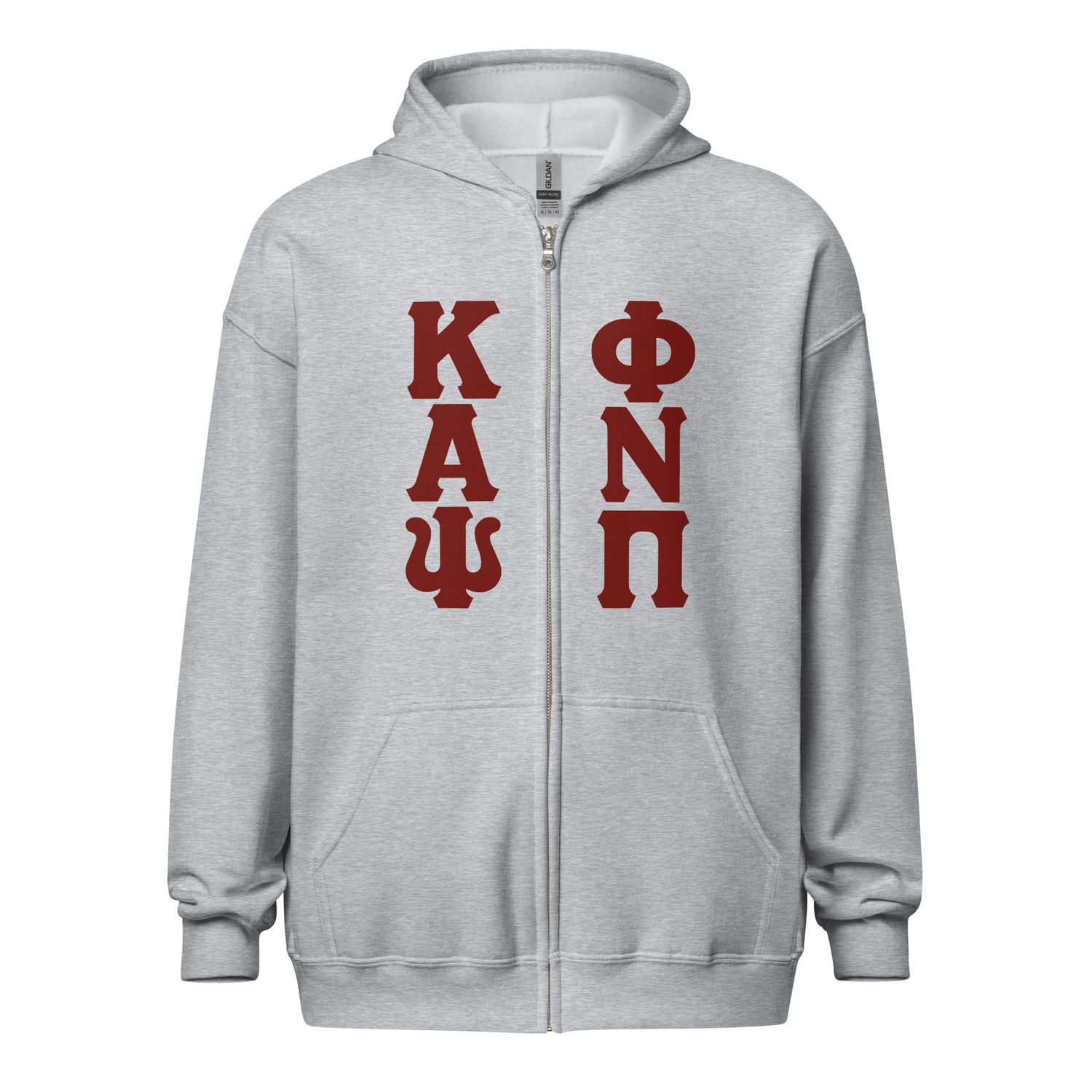 KAPsi / PNP heavy blend zip hoodie