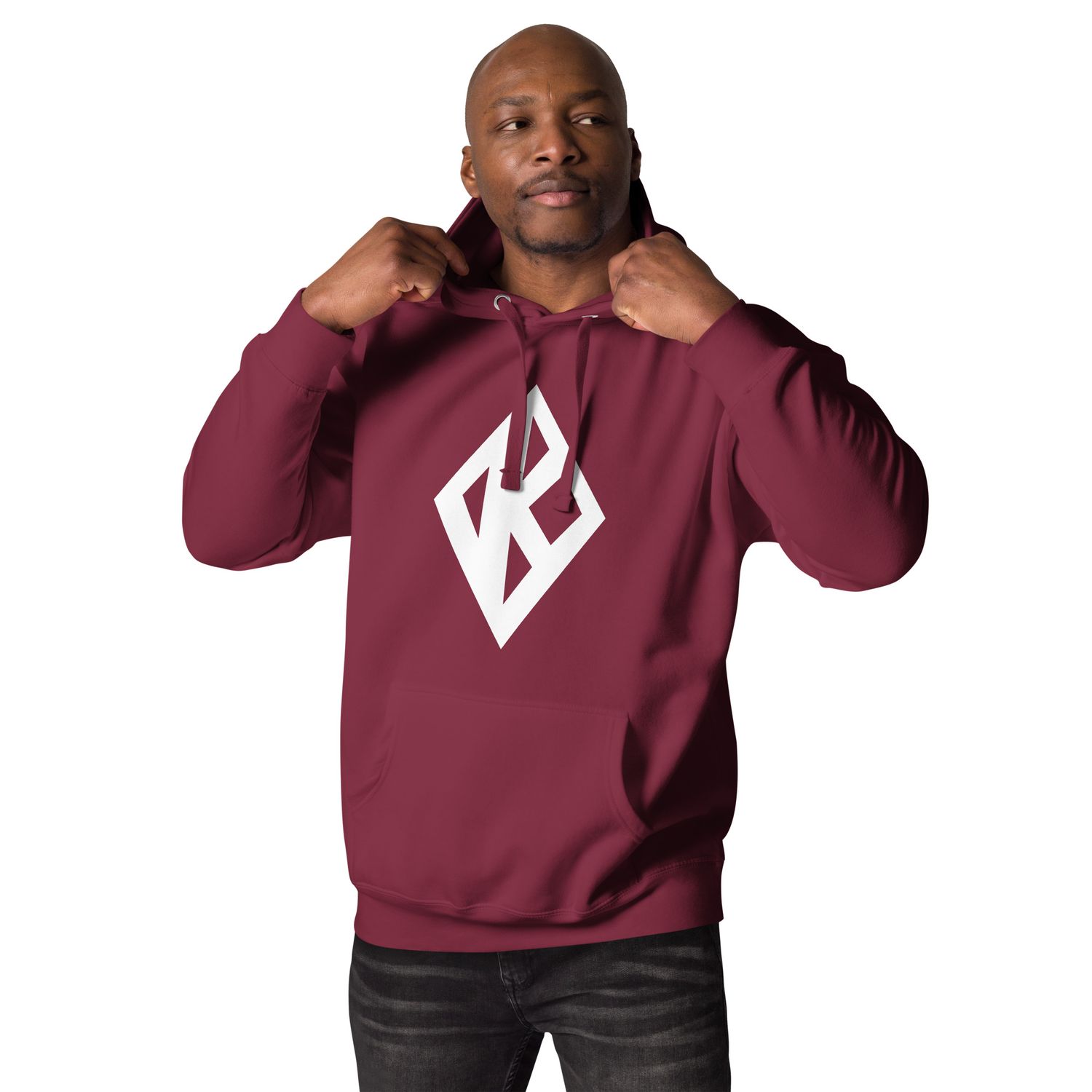 White Kappa Diamond Hoodie