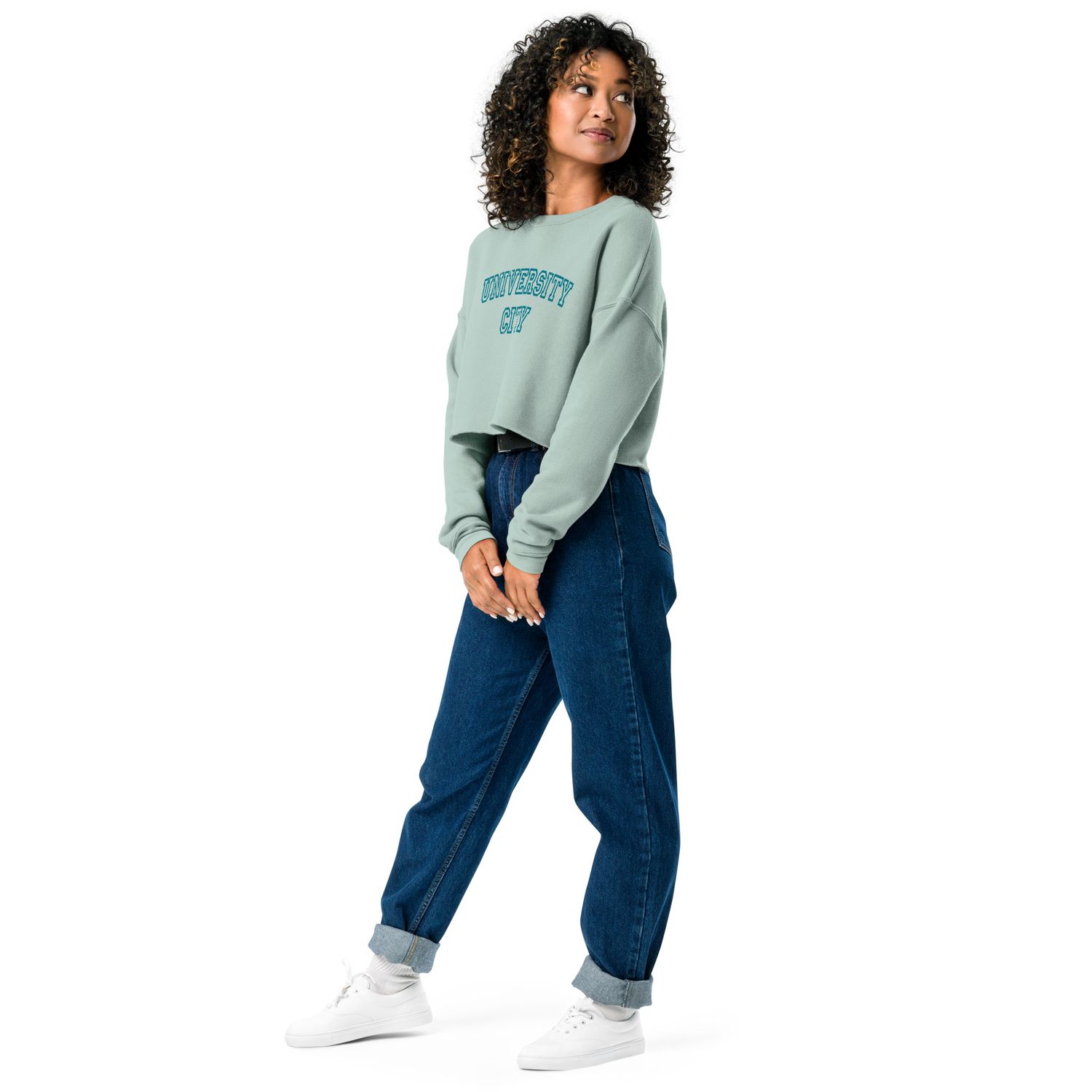 University City Crop Sweatshirt