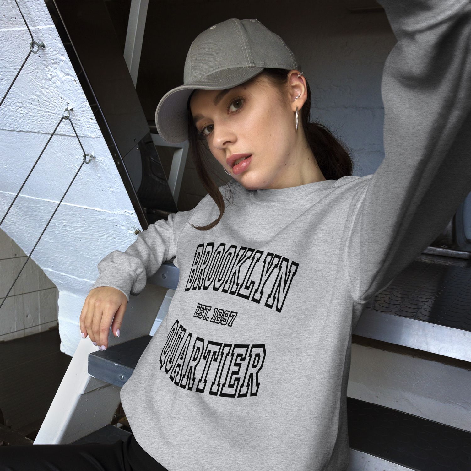 Brooklyn Quartier Unisex Sweatshirt