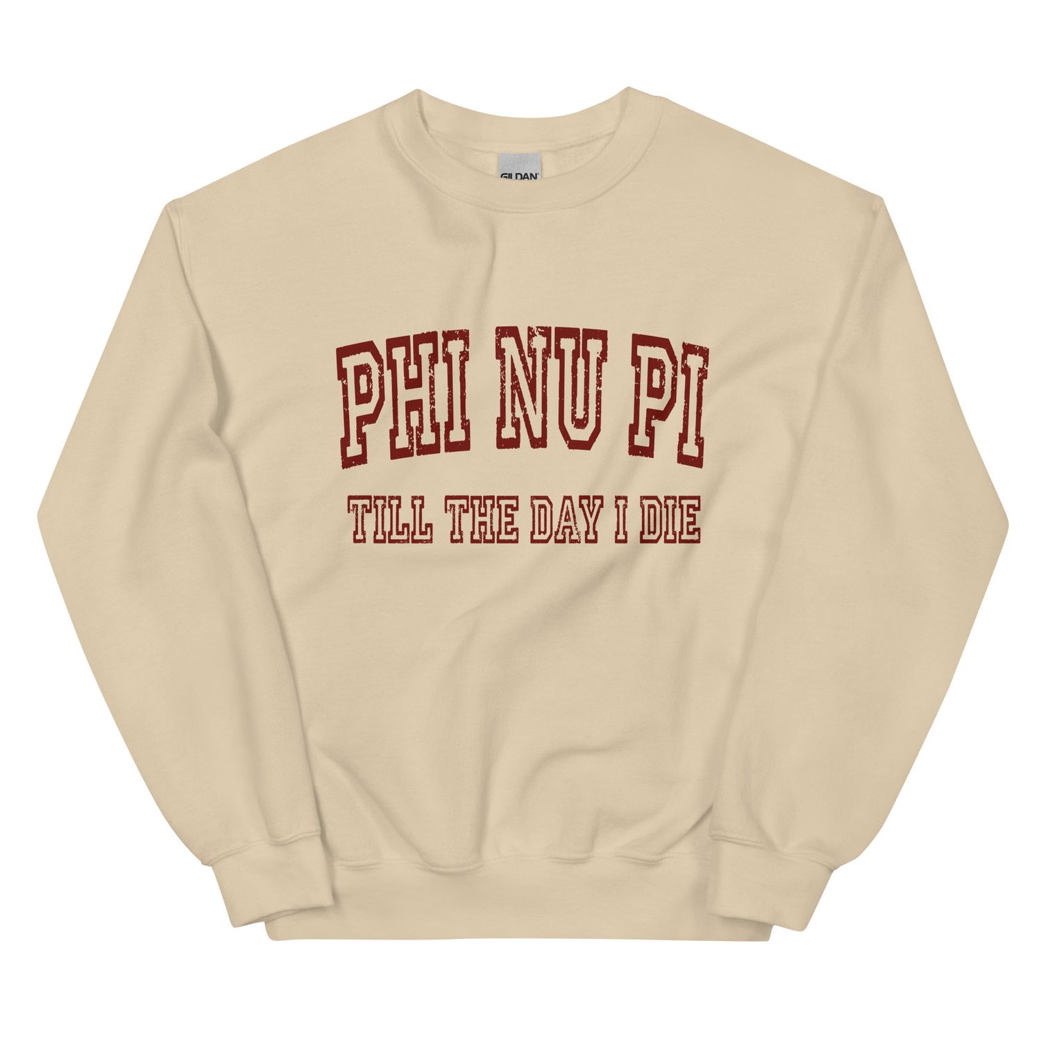 Phi Nu Pi Till The Day I Die Sweatshirt