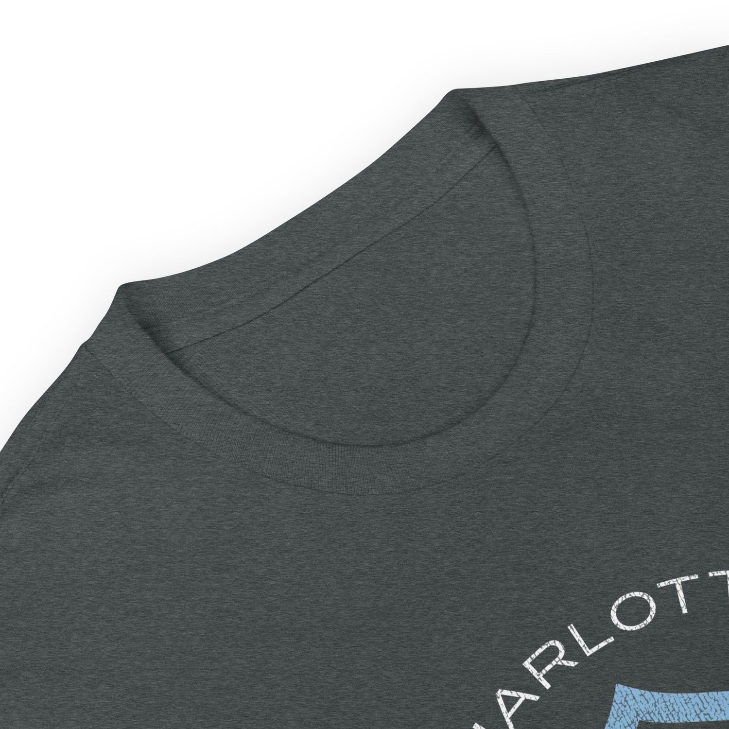 Logo no.1 (Distressed Style) Charlotte Spades Club Unisex T-Shirt