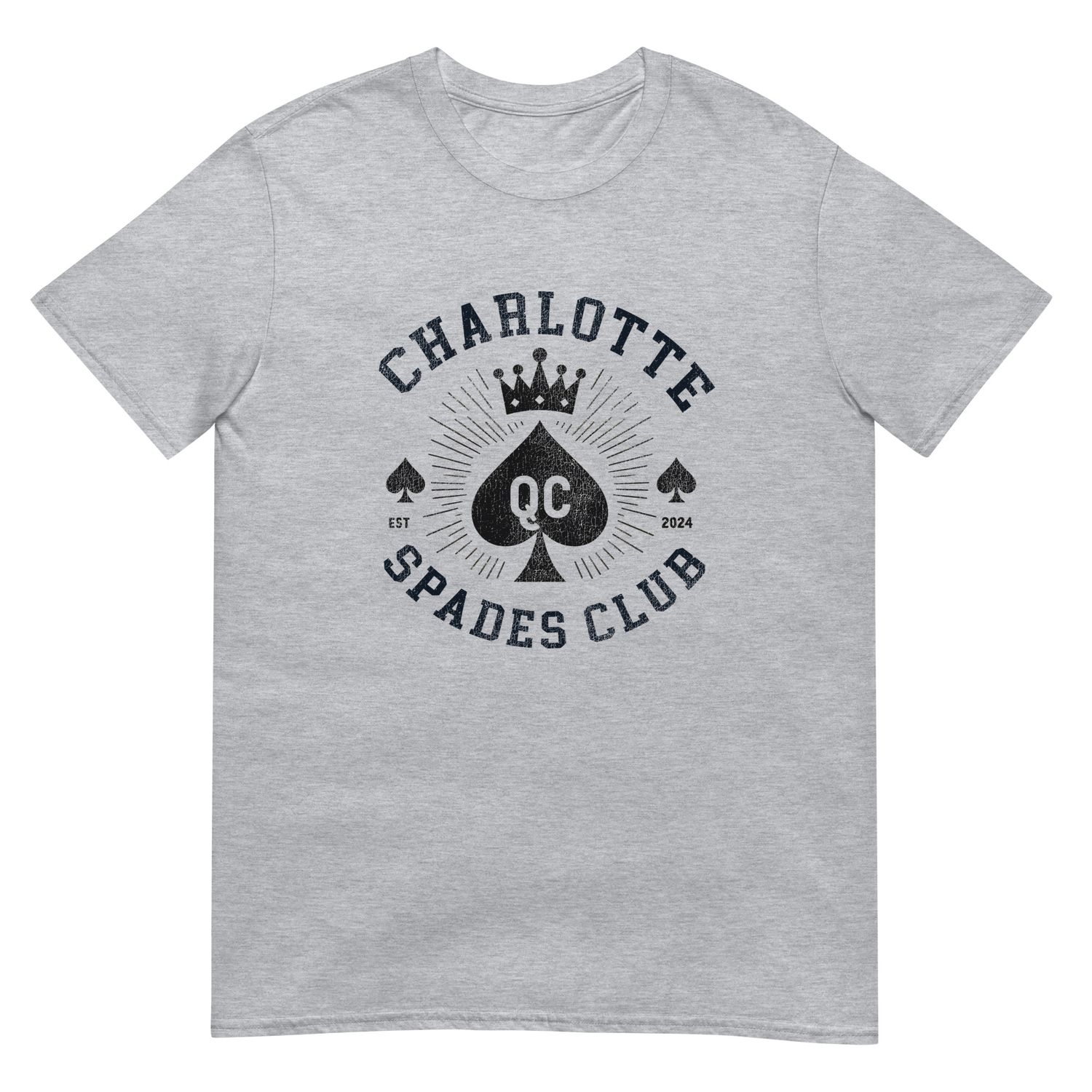 Logo no.2 Charlotte Spades Club Unisex T-Shirt