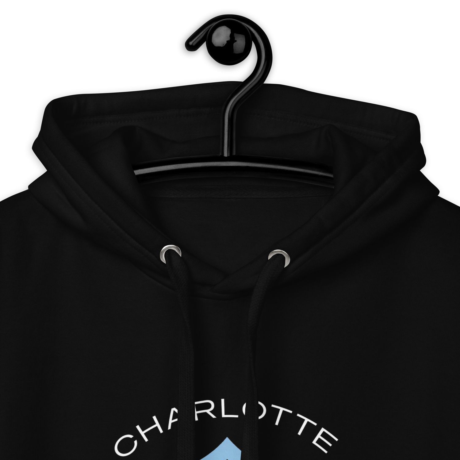 Logo no.1 (Non Distressed Style) Charlotte Spades Club Unisex Hoodie
