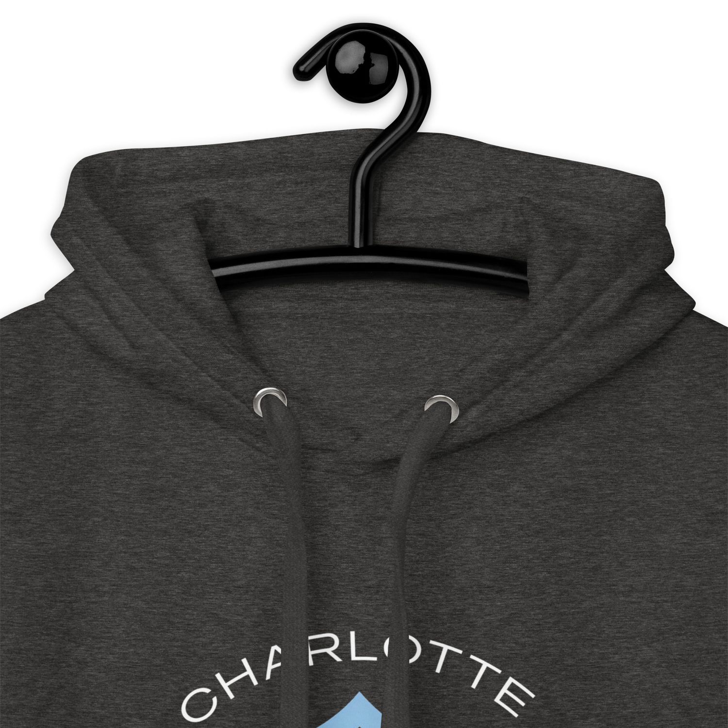 Logo no.1 (Non Distressed Style) Charlotte Spades Club Unisex Hoodie