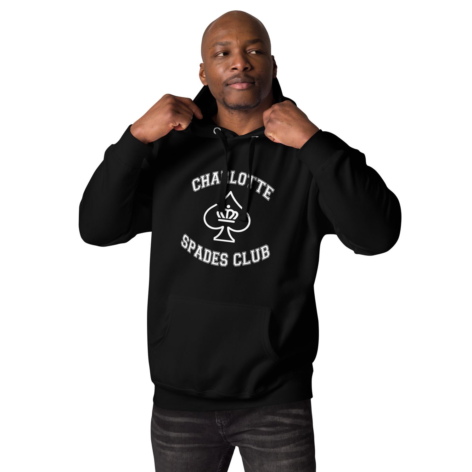 Logo no.4 Charlotte Spades Club Unisex Hoodie