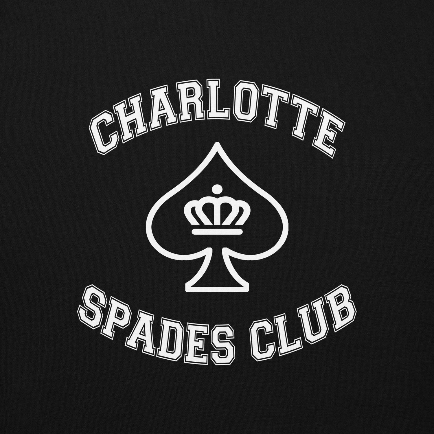 Logo no.4 Charlotte Spades Club Unisex Hoodie