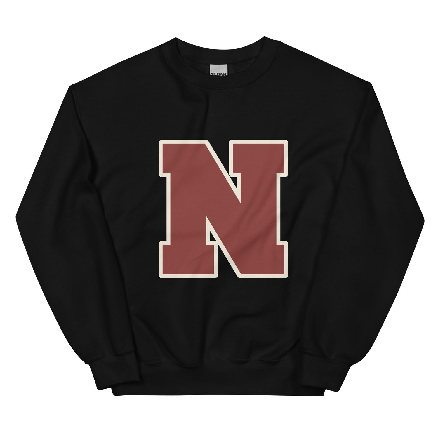 Large Letter N w/ Stroke Sweatshirt