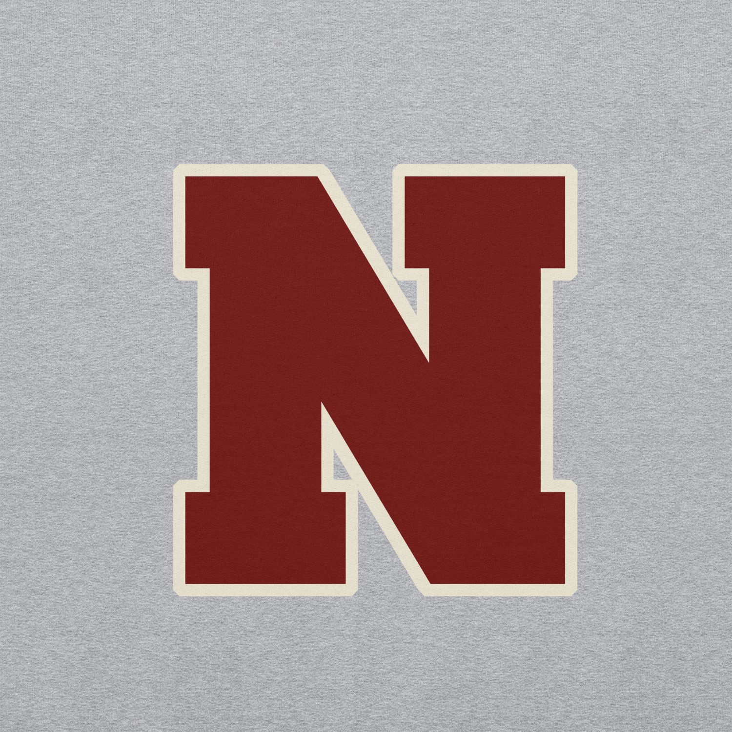 Large Letter N w/ Stroke Sweatshirt