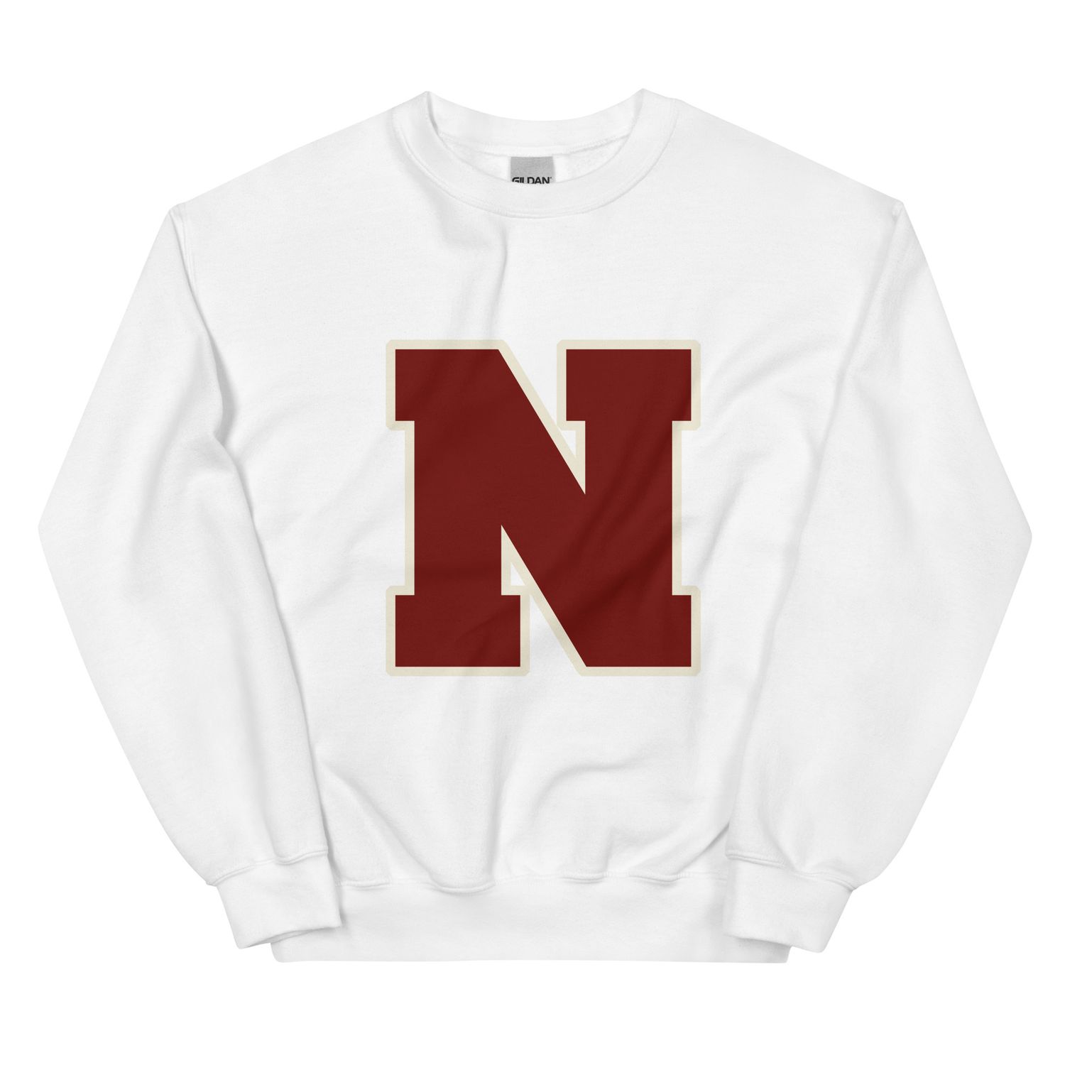 Large Letter N w/ Stroke Sweatshirt