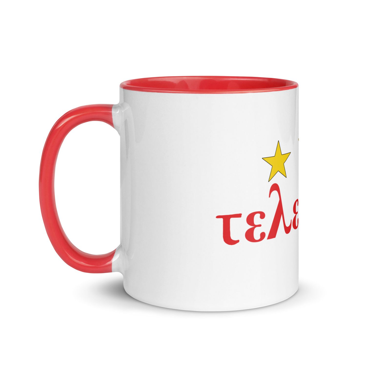 Kappa 3 Star Mug w/ Red Color Inside