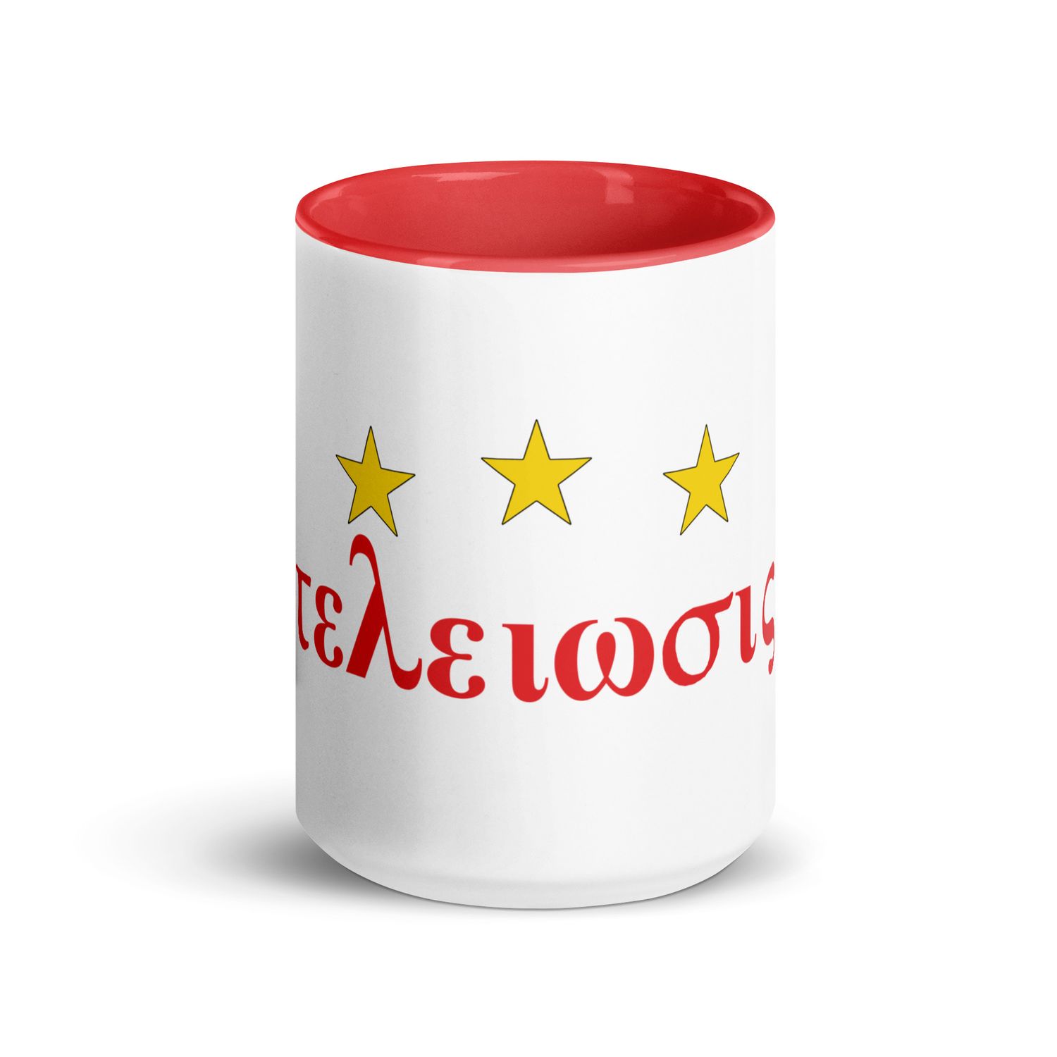 Kappa 3 Star Mug w/ Red Color Inside