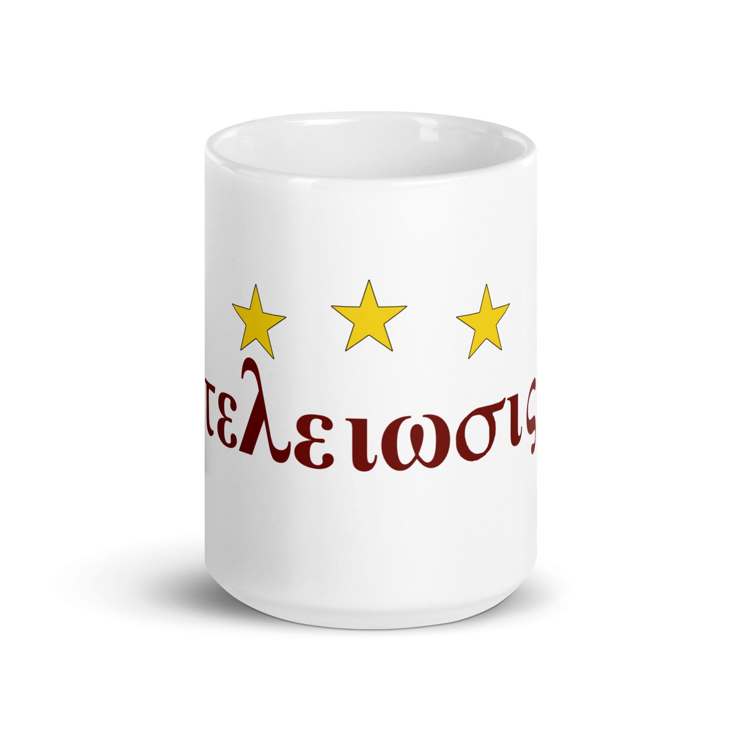Kappa 3 Star White Glossy Mug