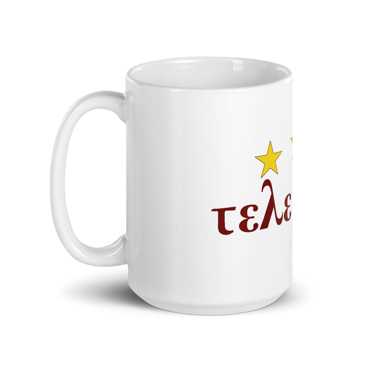 Kappa 3 Star White Glossy Mug