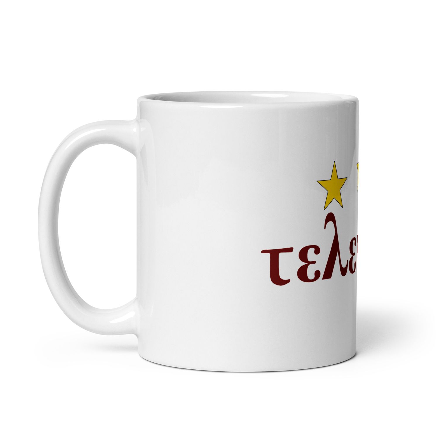 Kappa 3 Star White Glossy Mug