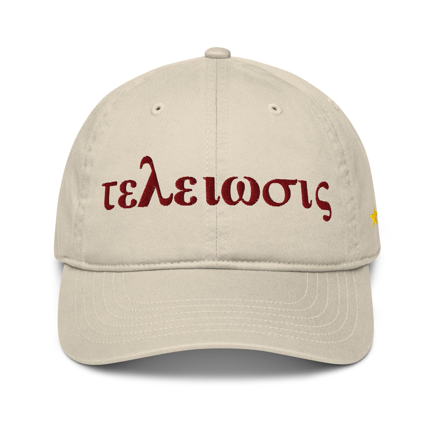Kappa Greek Phrase Organic Dad Hat