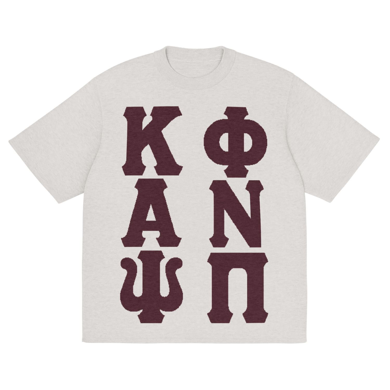 KAPsi PNP Off-White Knitted classic tee
