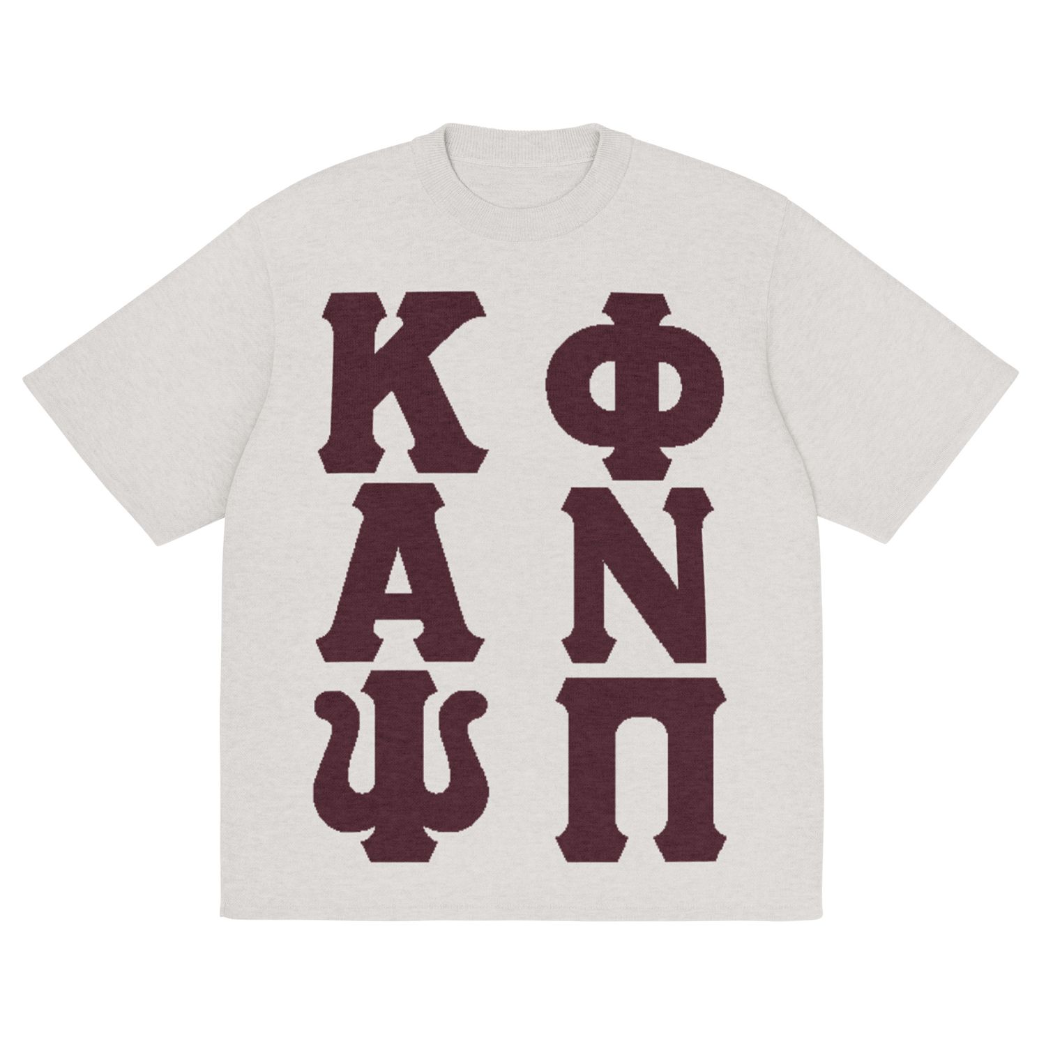 KAPsi PNP Off-White Knitted classic tee