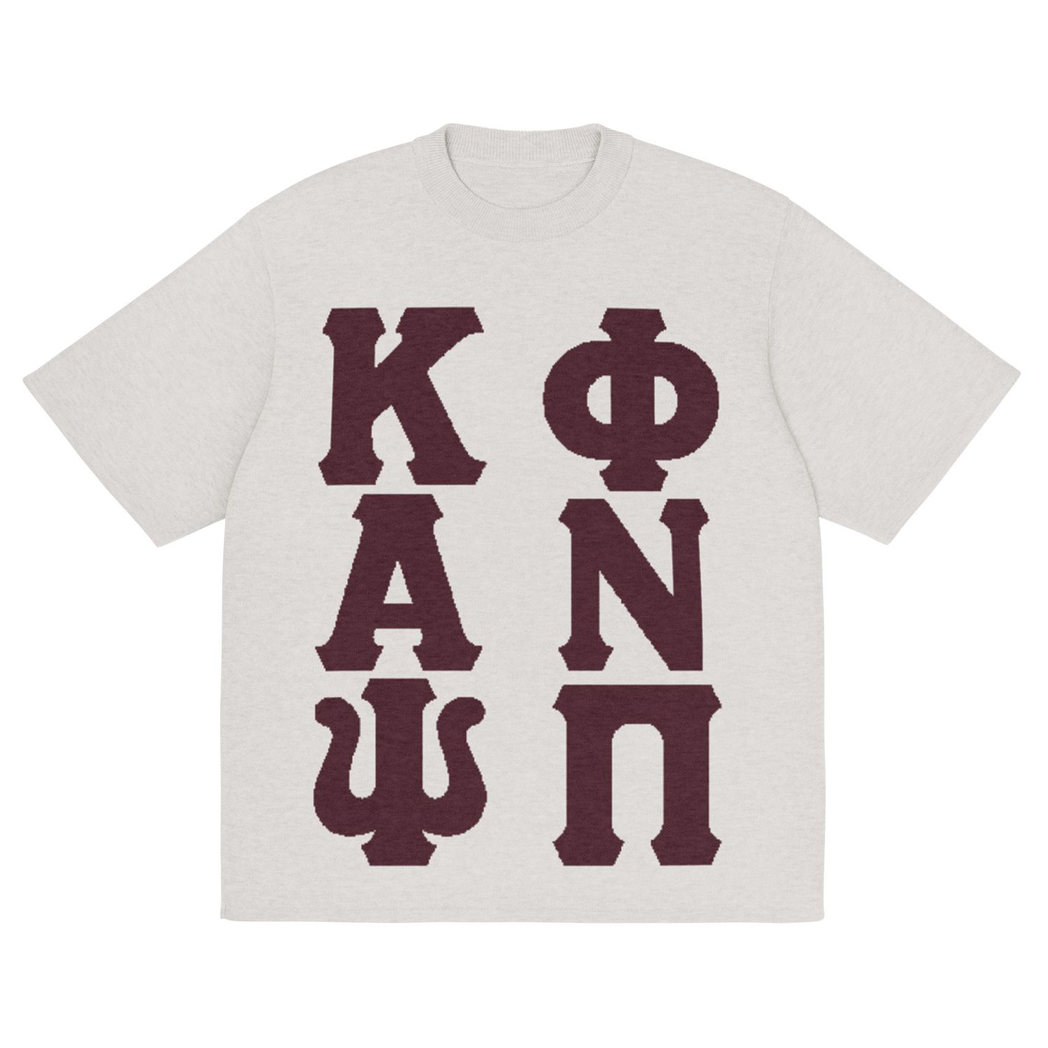 KAPsi PNP Off-White Knitted classic tee