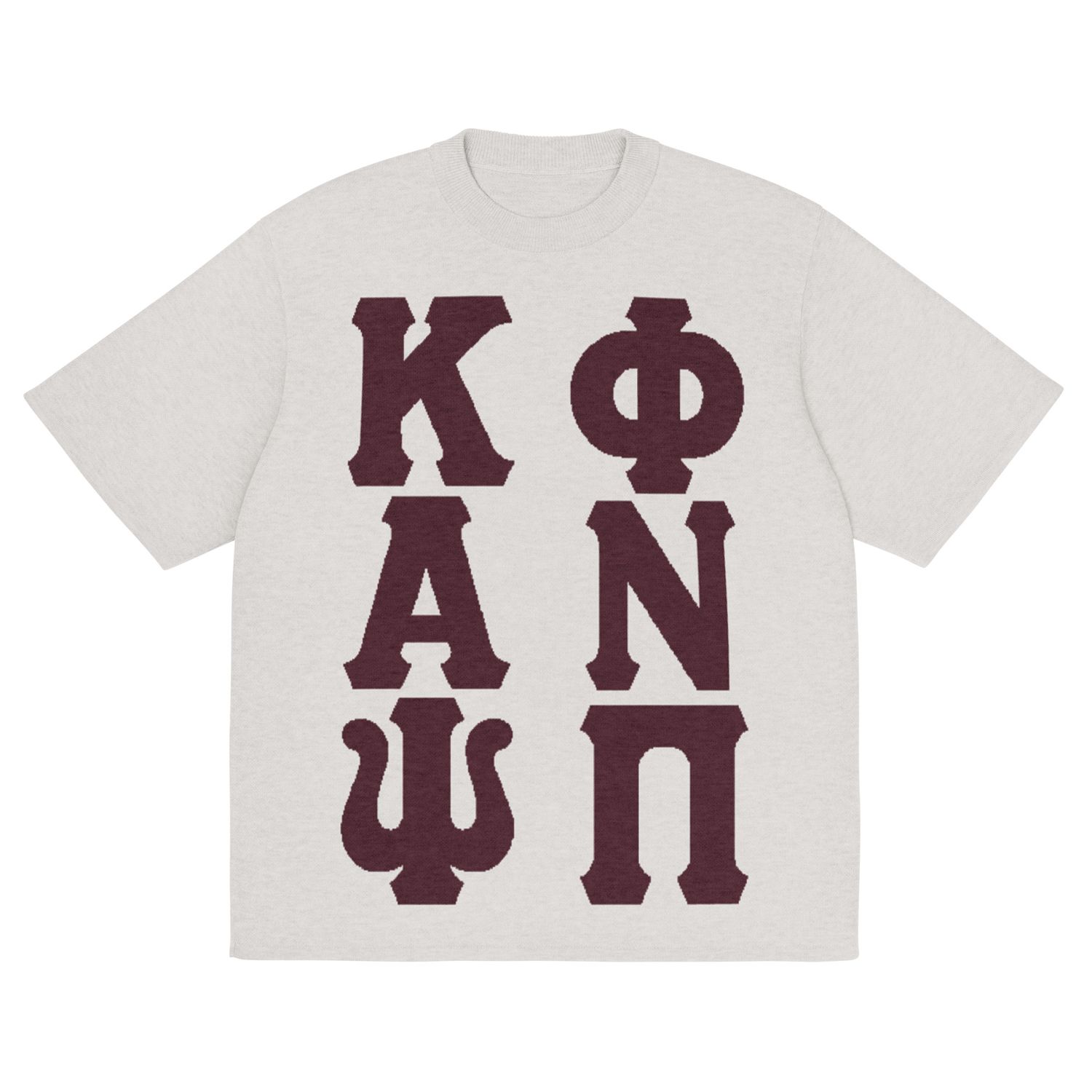 KAPsi PNP Off-White Knitted classic tee