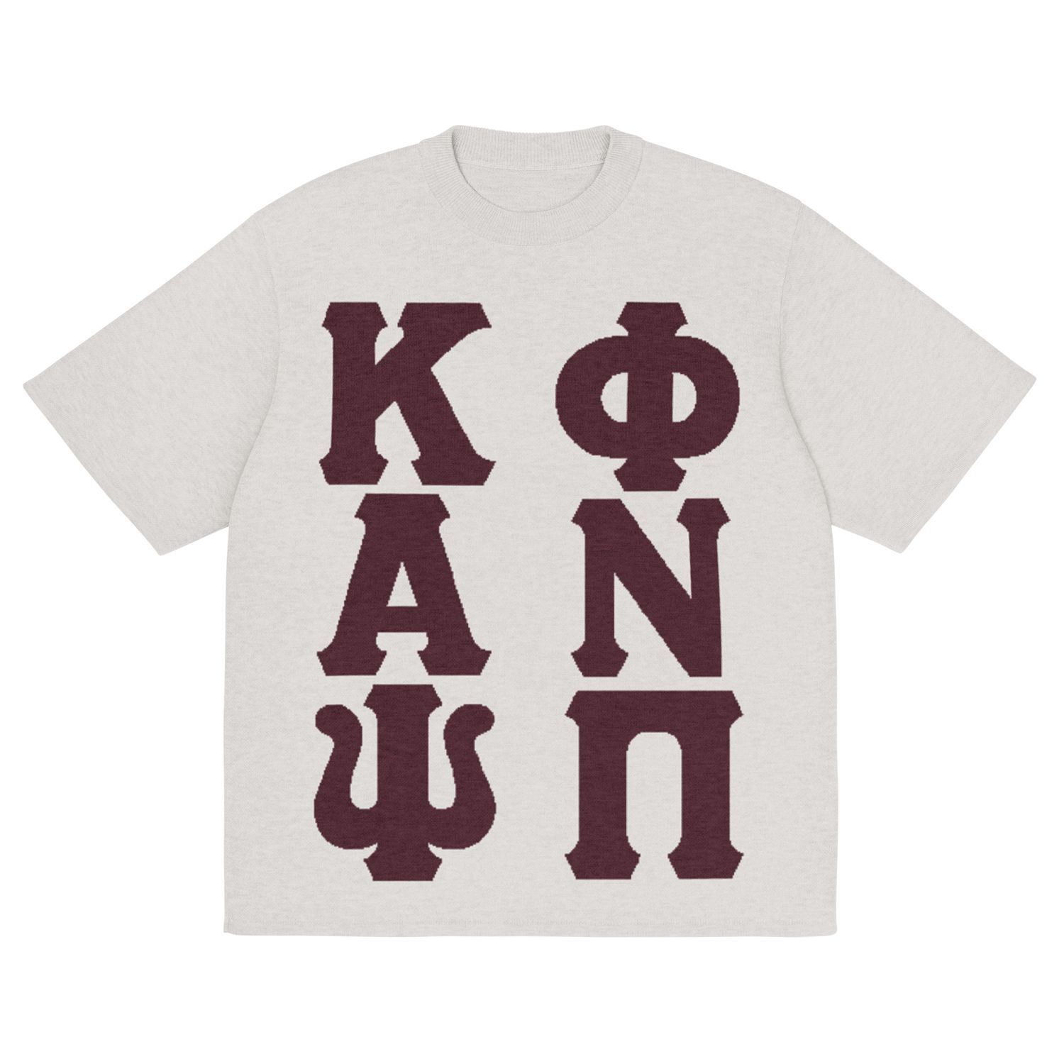 KAPsi PNP Off-White Knitted classic tee