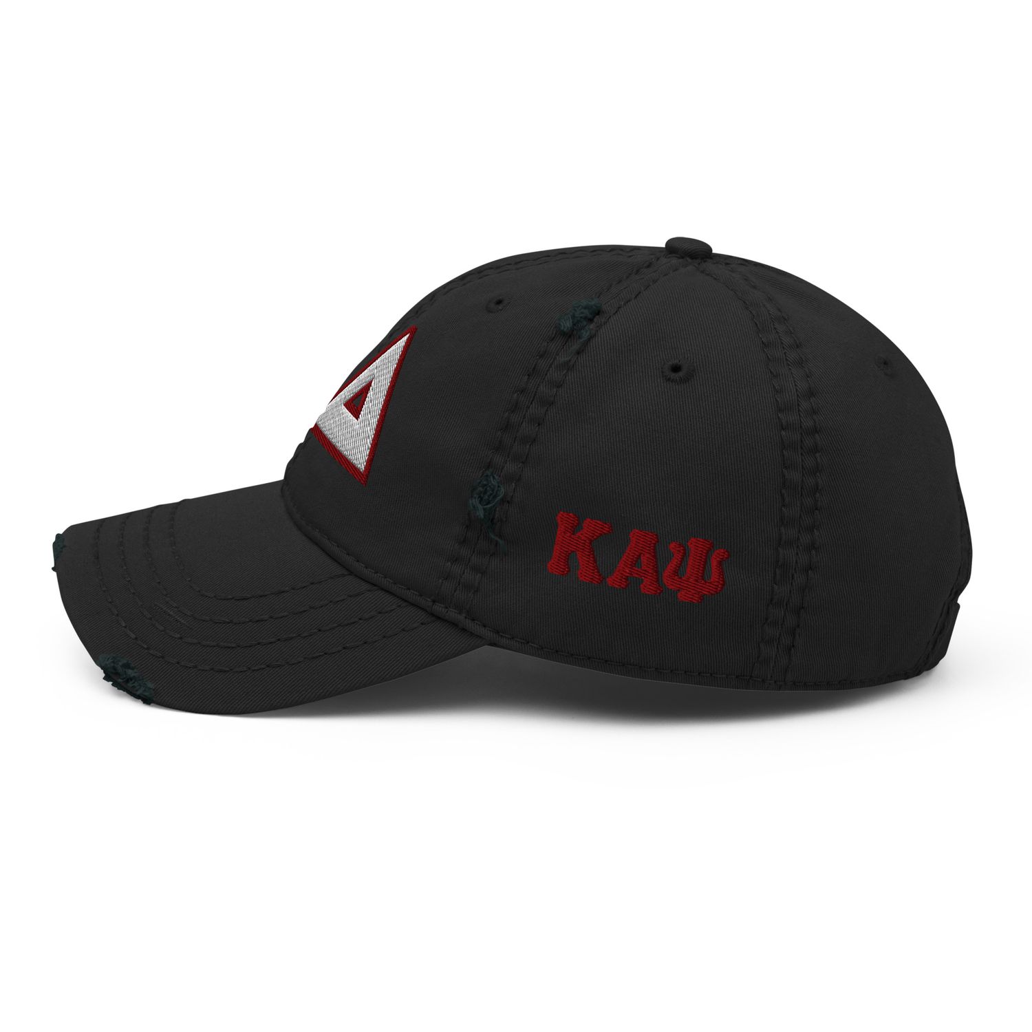 Zeta Delta Distressed Dad Hat