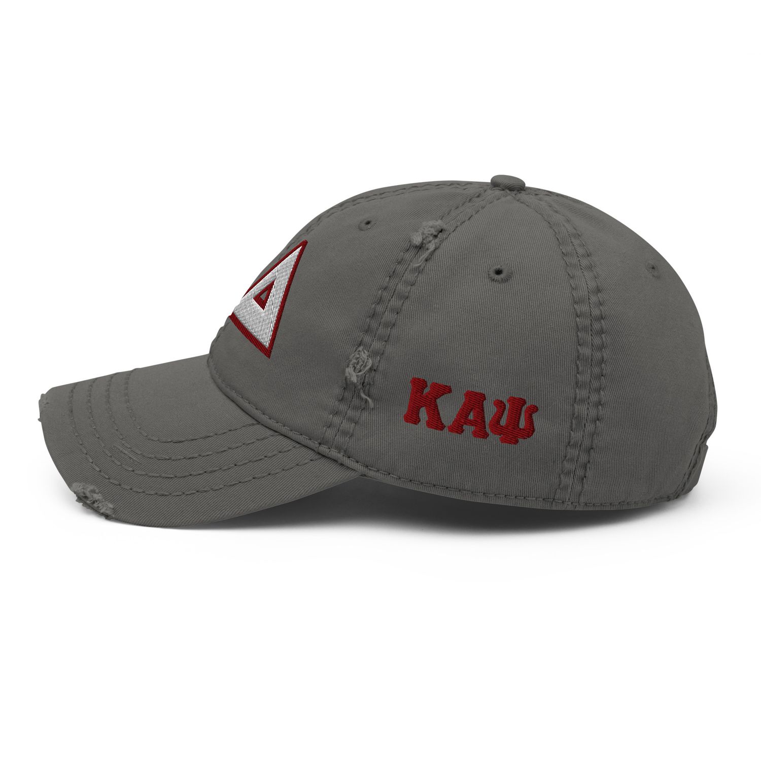 Zeta Delta Distressed Dad Hat