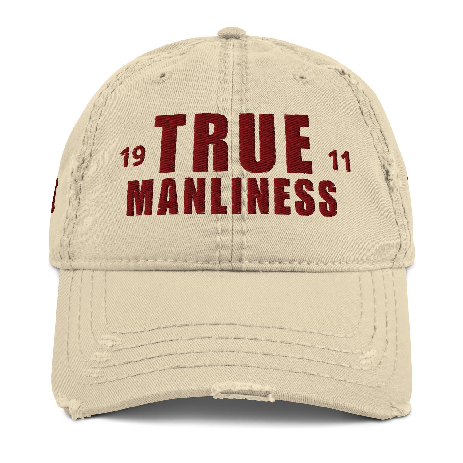 True Manliness 1911 Distressed Dad Hat