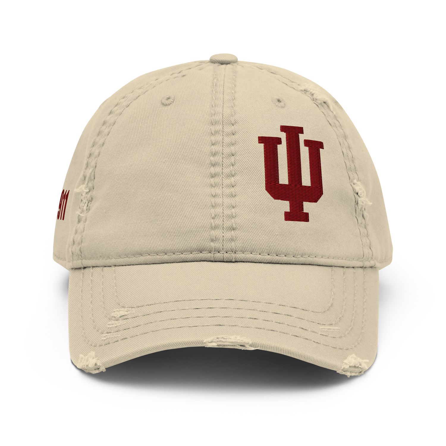 Left Side Kappa Distressed Dad Hat