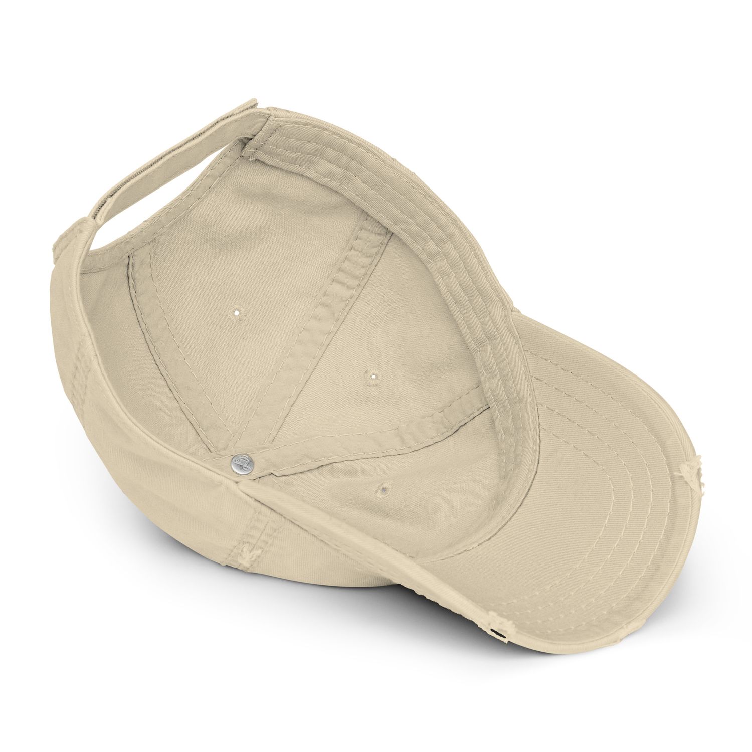 Left Side Kappa Distressed Dad Hat