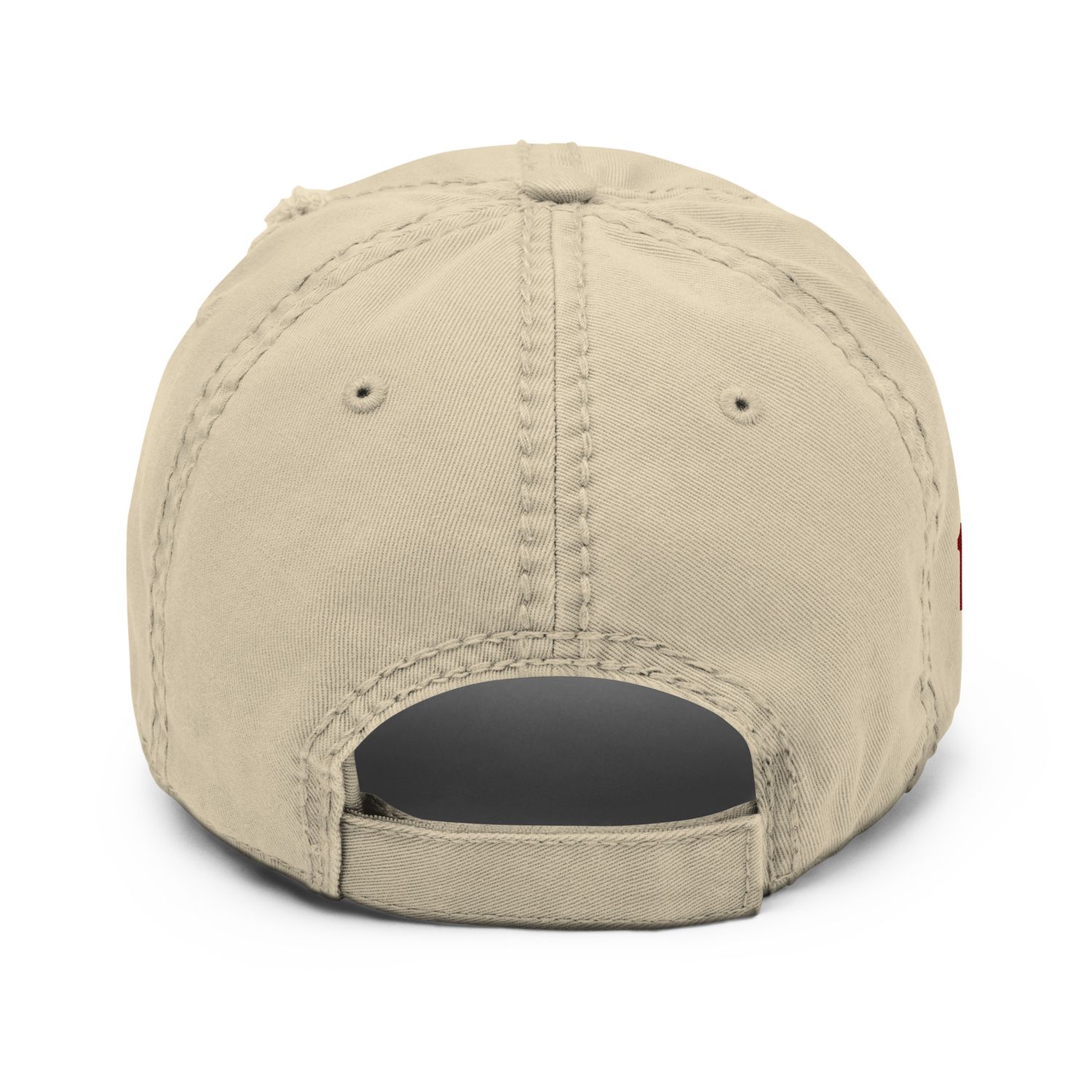 Left Side Kappa Distressed Dad Hat