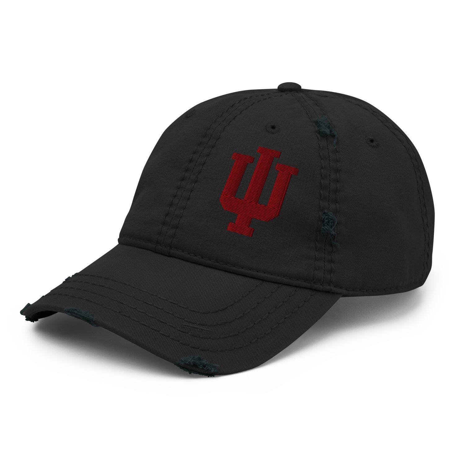 Left Side Kappa Distressed Dad Hat