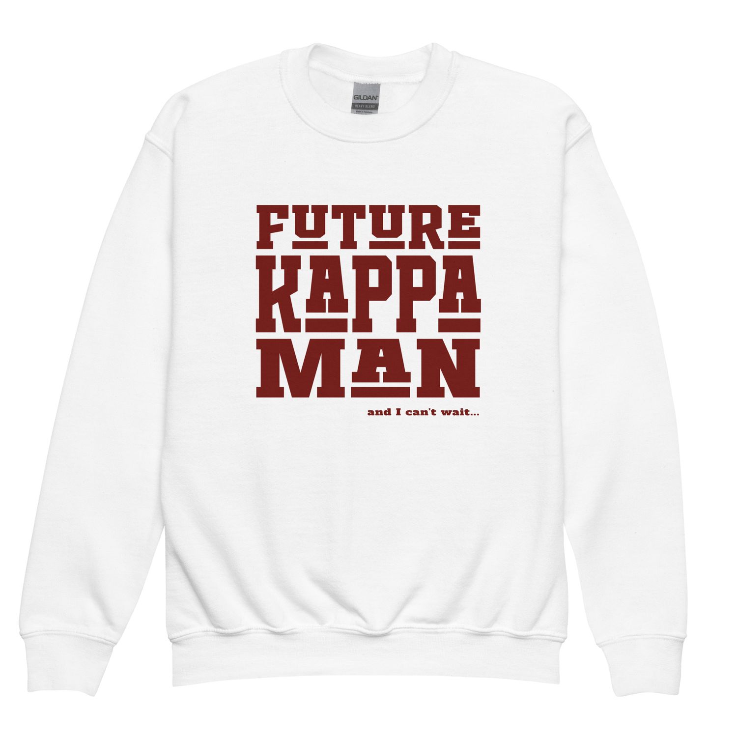 Future Kappa Man Youth Crewneck Sweatshirt