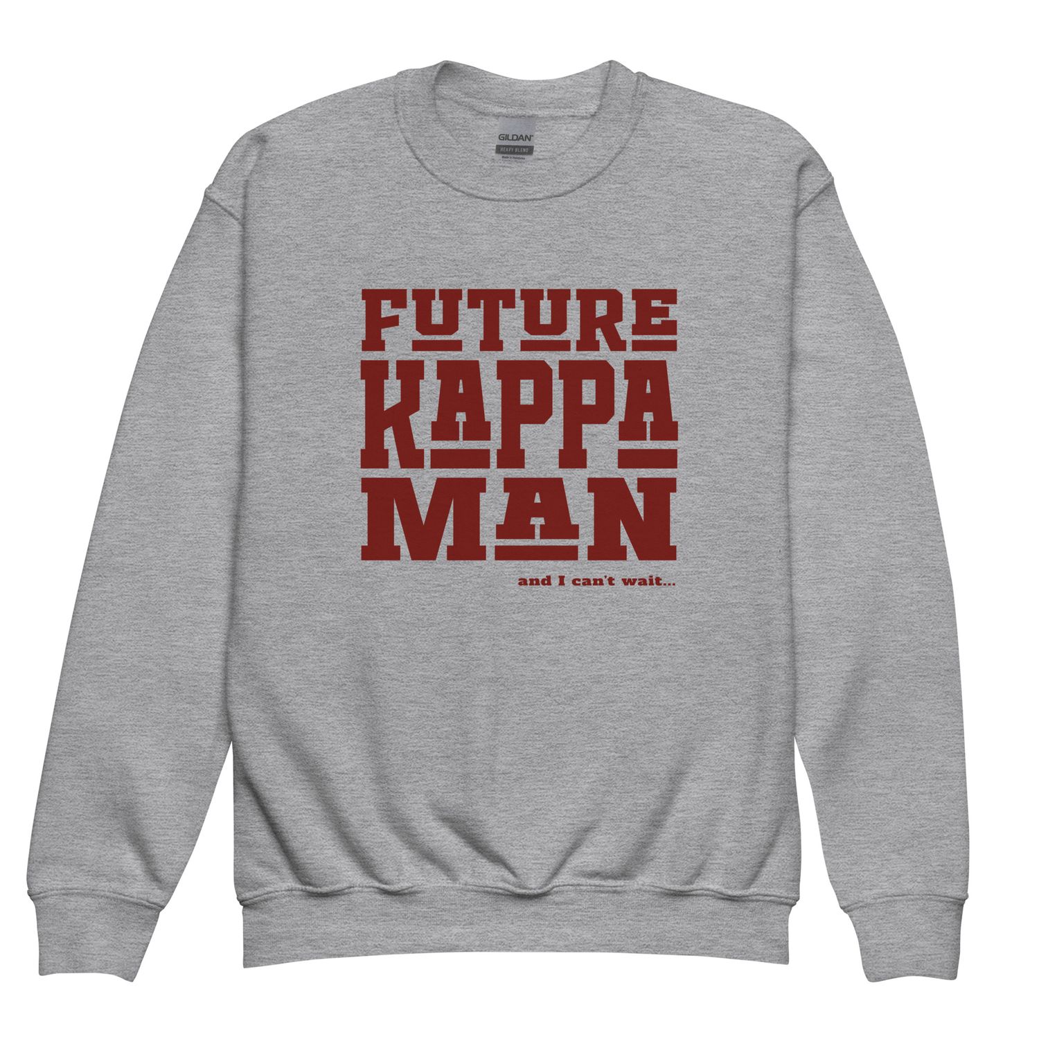 Future Kappa Man Youth Crewneck Sweatshirt