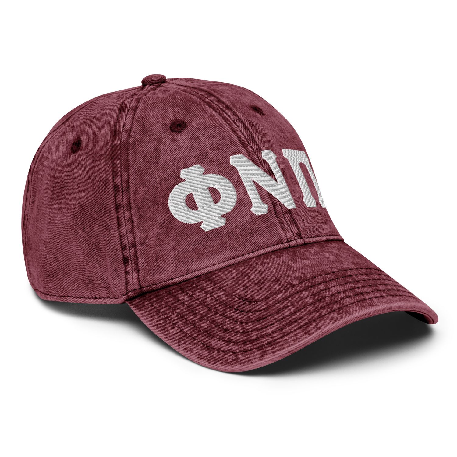Phi Nu Pi Vintage Cotton Twill Cap