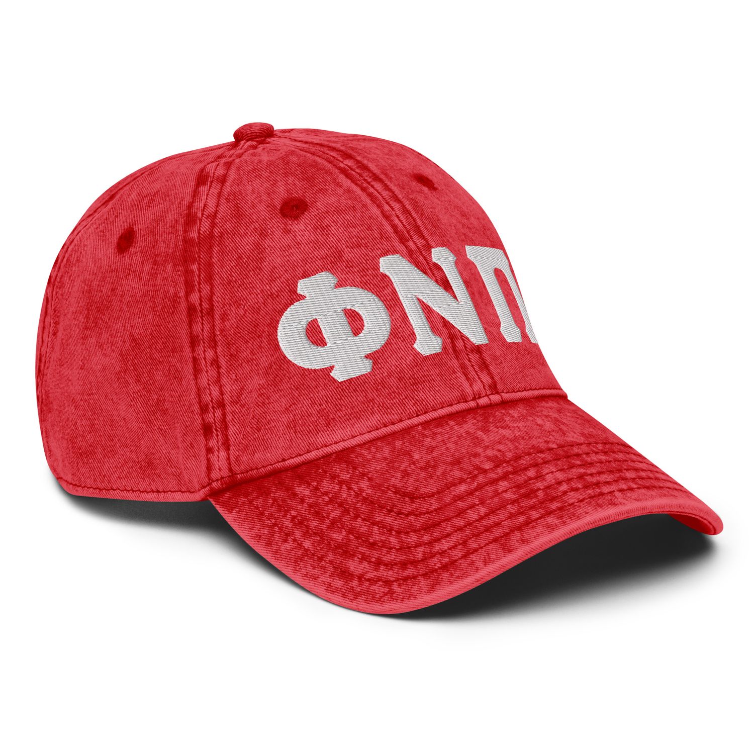 Phi Nu Pi Vintage Cotton Twill Cap
