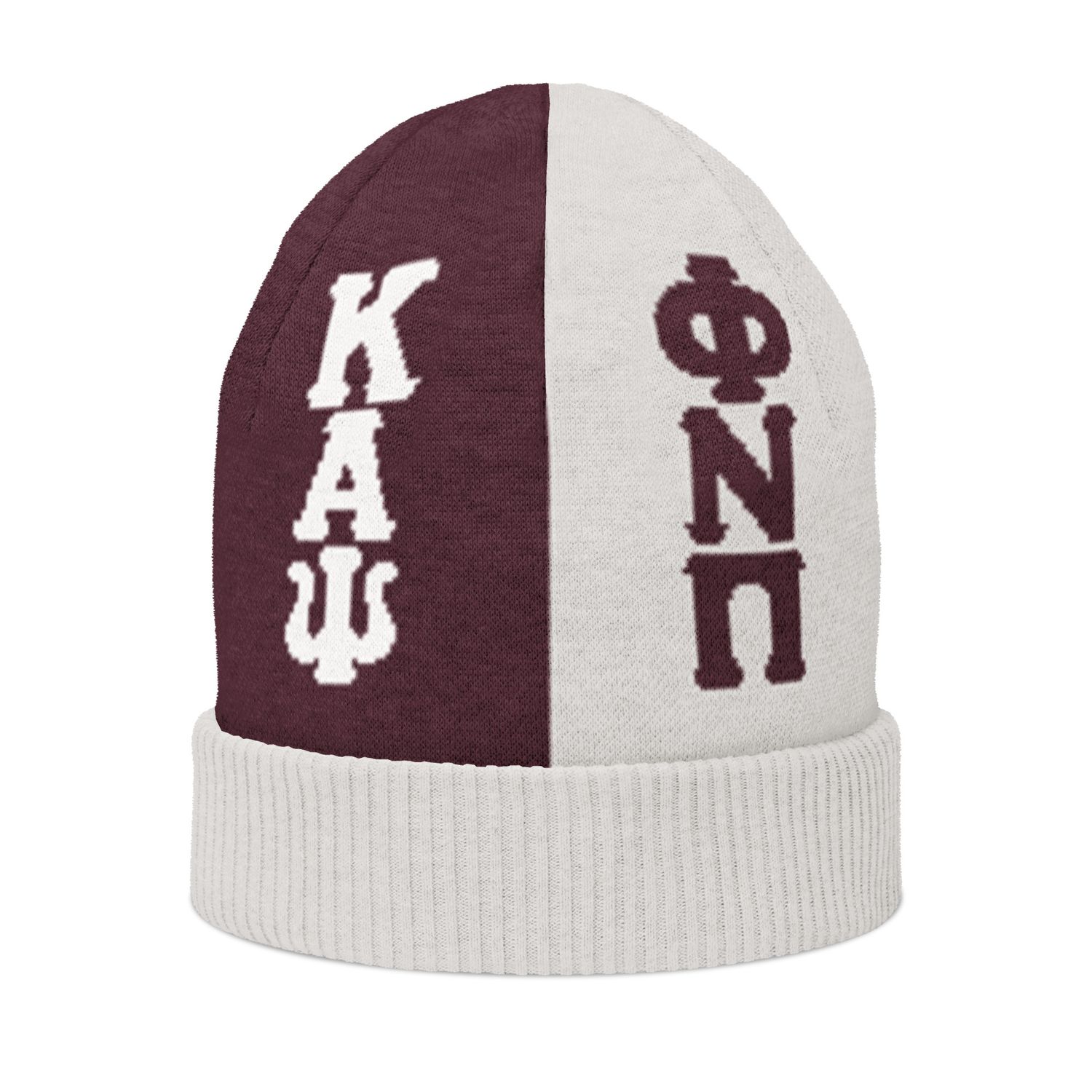 Dual Color KAPsi PNP Knitted beanie