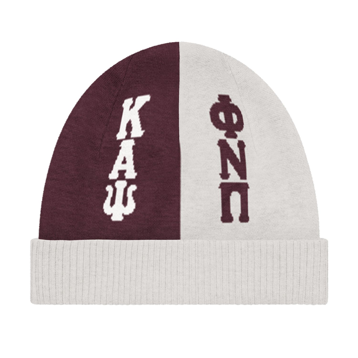 Dual Color KAPsi PNP Knitted beanie