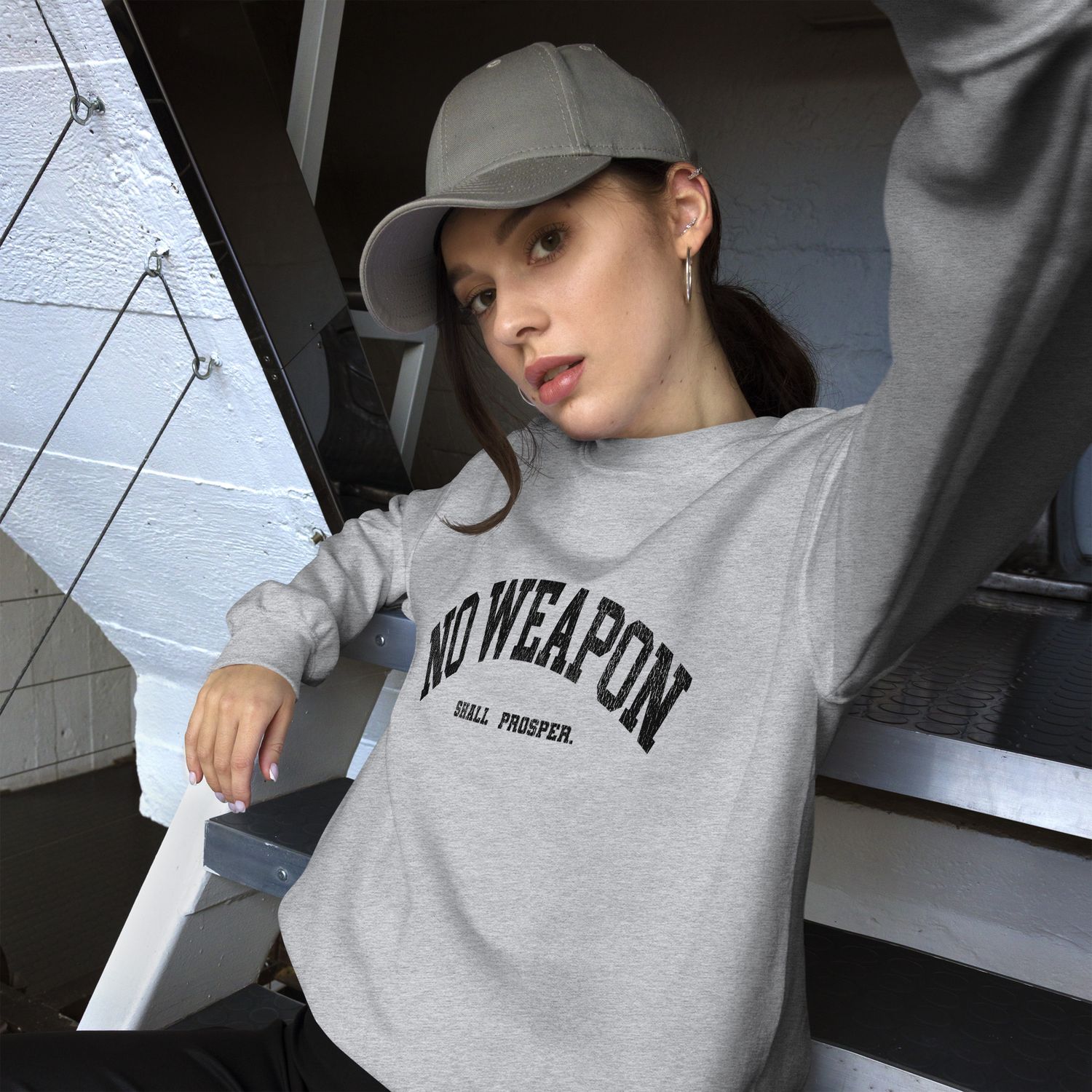 No Weapon Shall Prosper Unisex Sweatshirt (8 Colors)