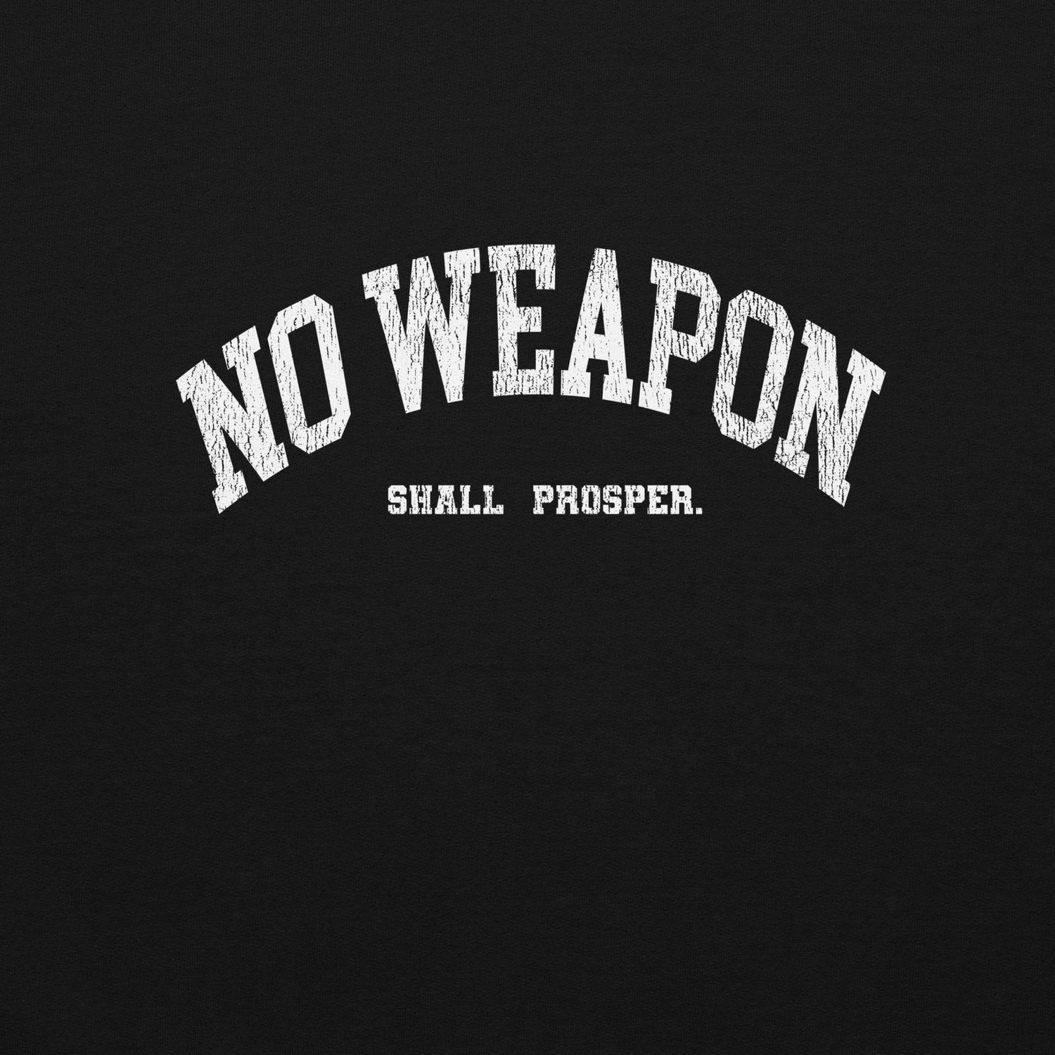 No Weapon Shall Prosper Unisex Sweatshirt (7 Colors)