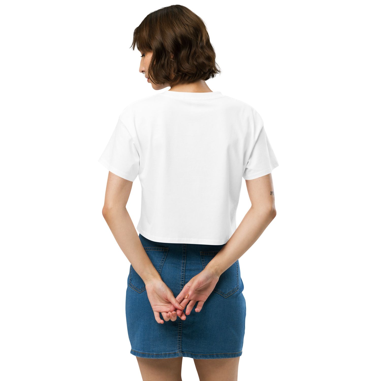 No Weapon Shall Prosper Women’s crop top